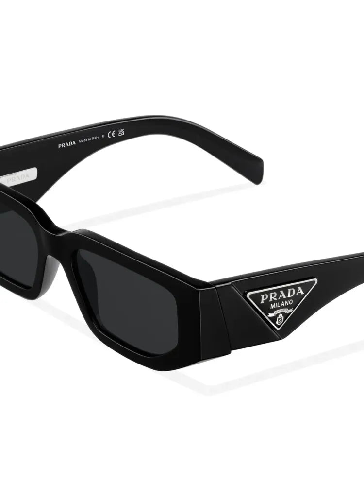 Prada Eyewear SPR09ZC054E1AB Rectangular Sunglasses — Black, view 3