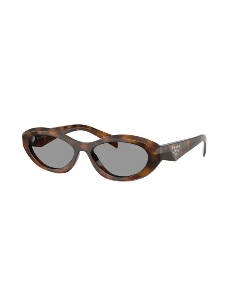 Prada Eyewear SPR26Z Tortoiseshell Cat-Eye Sunglasses — Brown, view 2