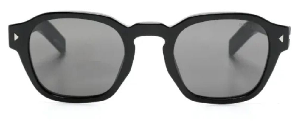 Prada Eyewear SPRA1616K731 Square-Frame Sunglasses — Black by Prada Eyewear