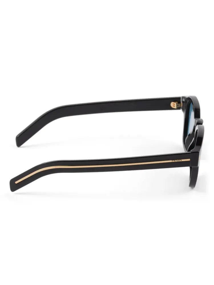 Prada Eyewear SPRA16C049F16K Sunglasses — Black, view 2