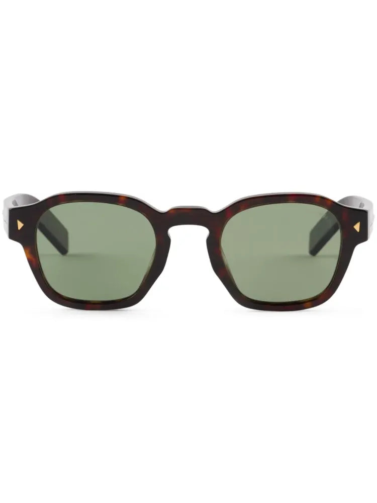 Prada Eyewear SPRA16C049F17N Tinted Lens Sunglasses — Brown by Prada Eyewear