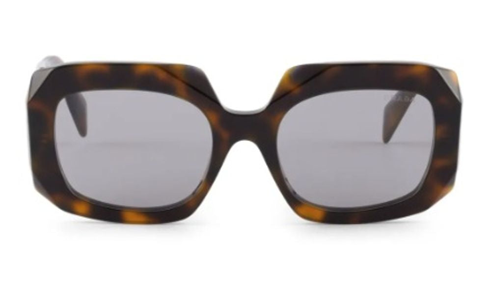 Prada Eyewear SPRB23C054E20D Sunglasses — Brown by Prada Eyewear