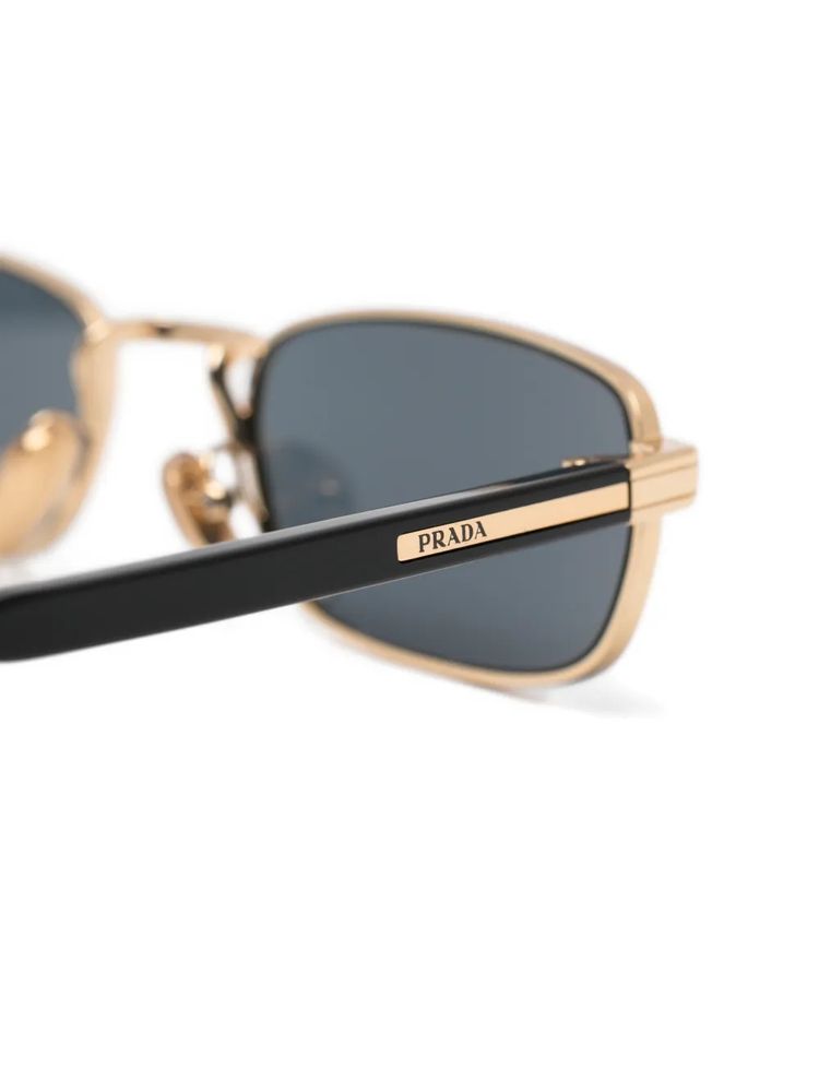 Prada Eyewear SPRB54 Sunglasses — Gold, view 3