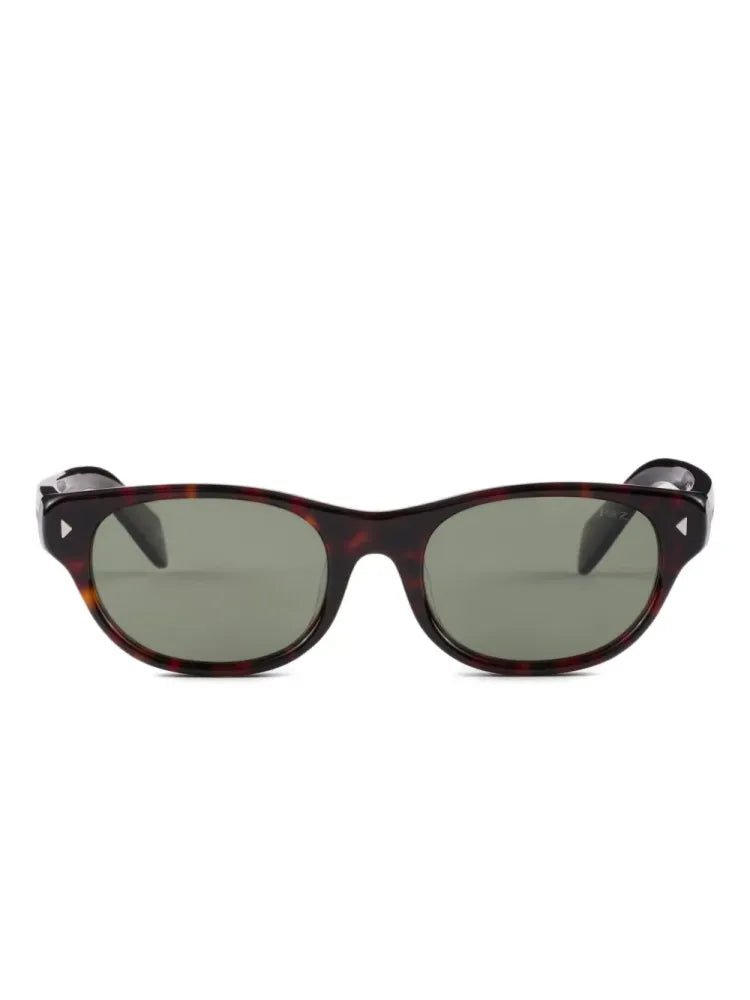 Prada Eyewear SPRC08C050F17N Tortoiseshell Cat-Eye Sunglasses — Brown by Prada Eyewear