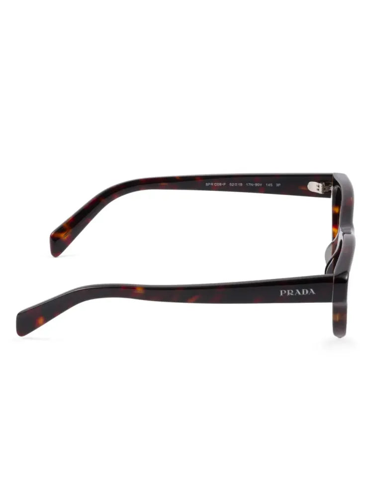 Prada Eyewear SPRC08C050F17N Tortoiseshell Cat-Eye Sunglasses — Brown, view 2