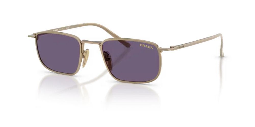 Prada Eyewear SPRD52C049E7OE Metal Frame Sunglasses — Purple, view 2