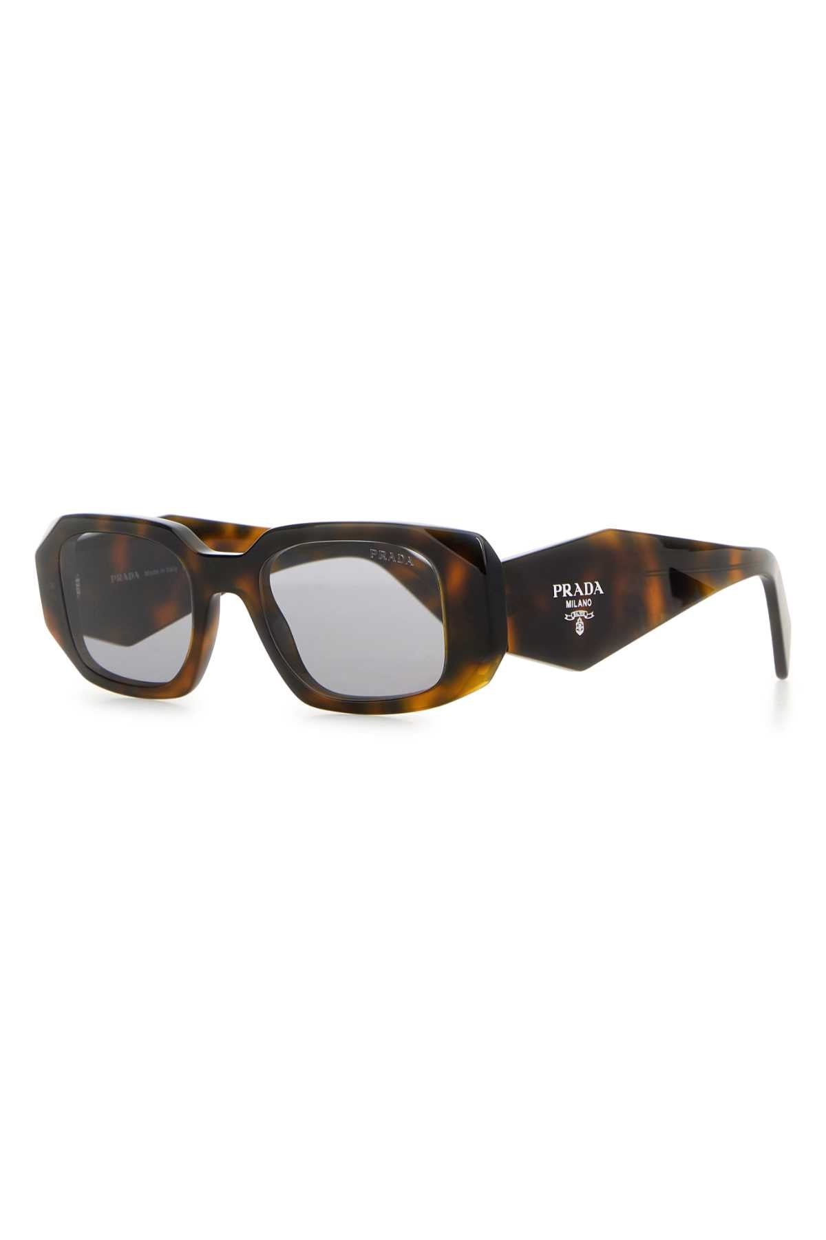 Prada Tortoiseshell Acetate Sunglasses — Brown by Prada