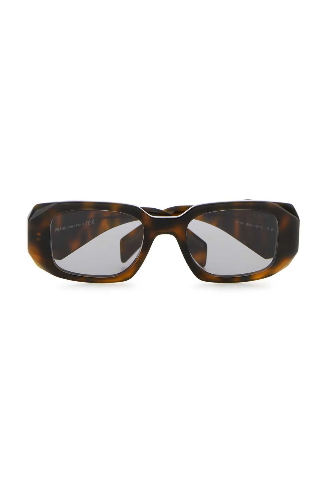 Prada Tortoiseshell Acetate Sunglasses — Brown, view 2