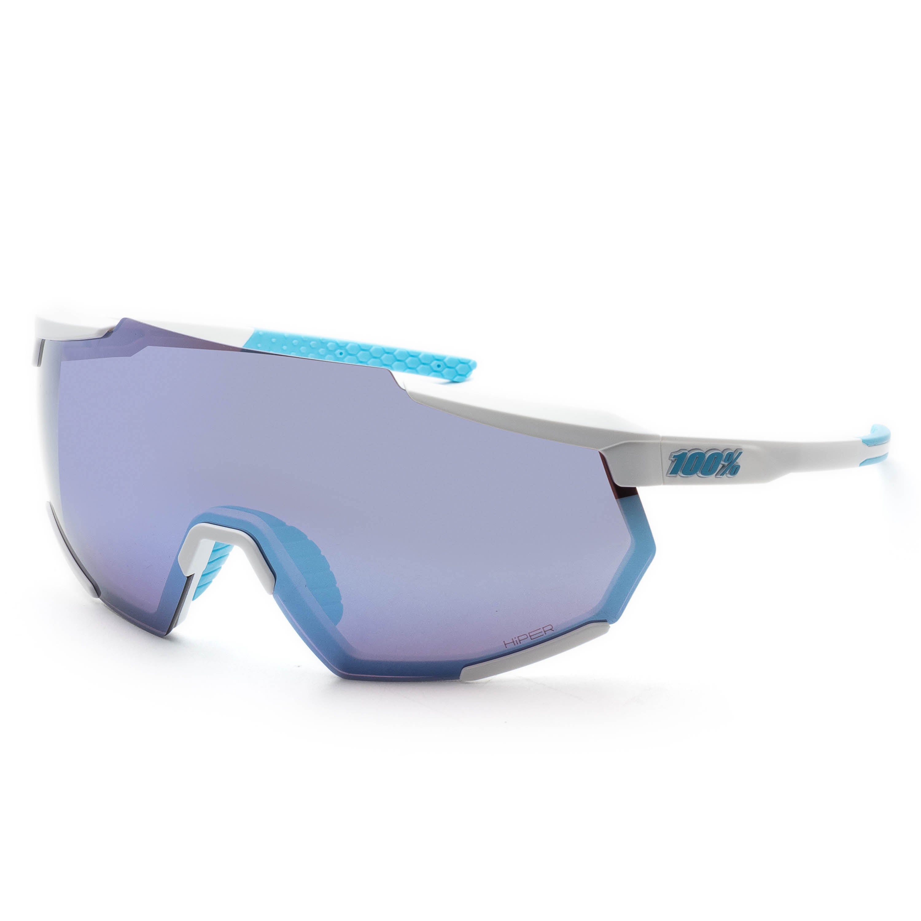 Preloved - 100 Percent 6000400007 Sport Shield Sunglasses — Blue by Preloved - 100 Percent