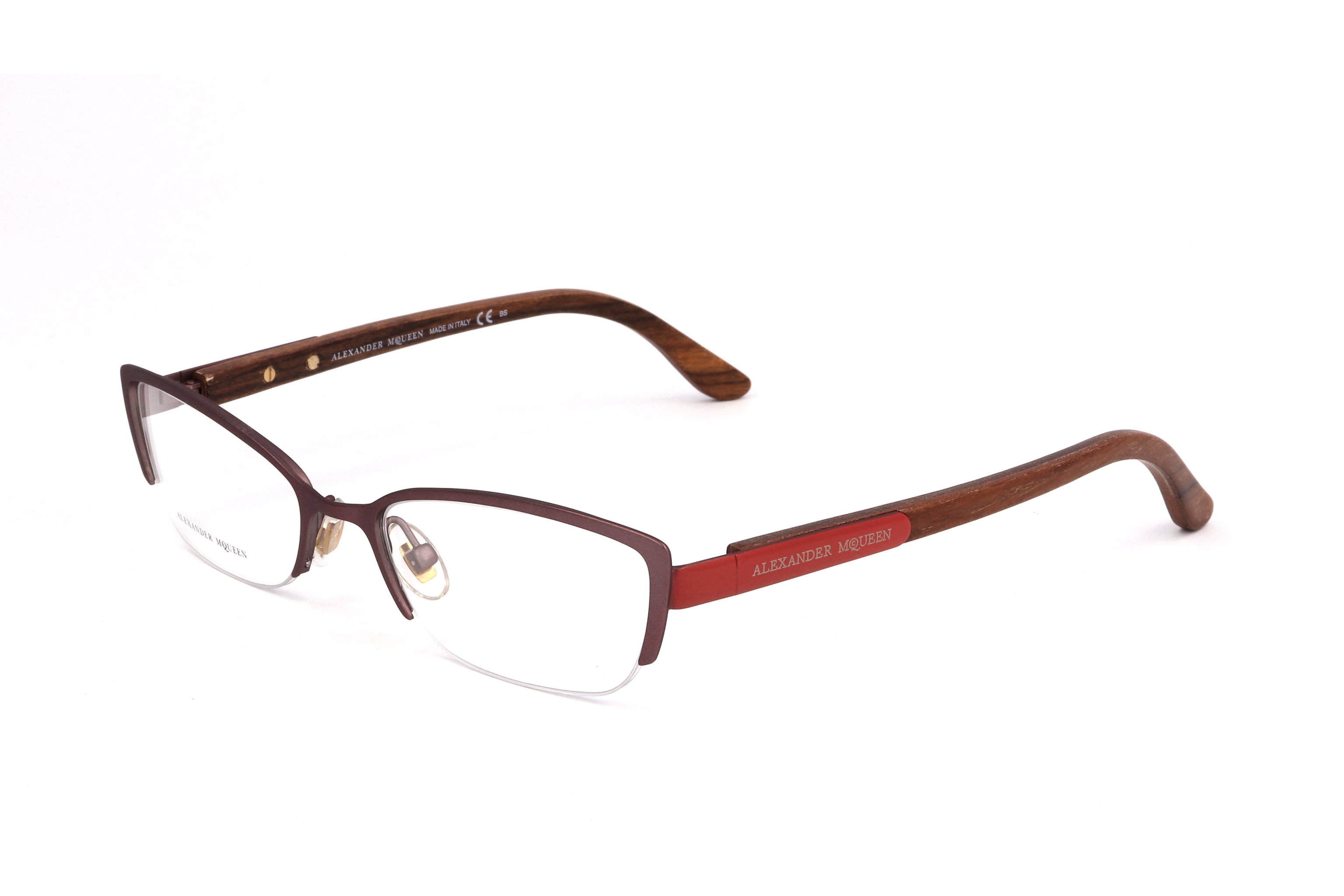 Preloved - Alexander Mcqueen AMQ4183WCV53 Eyeglasses — Red by Preloved - Alexander Mcqueen