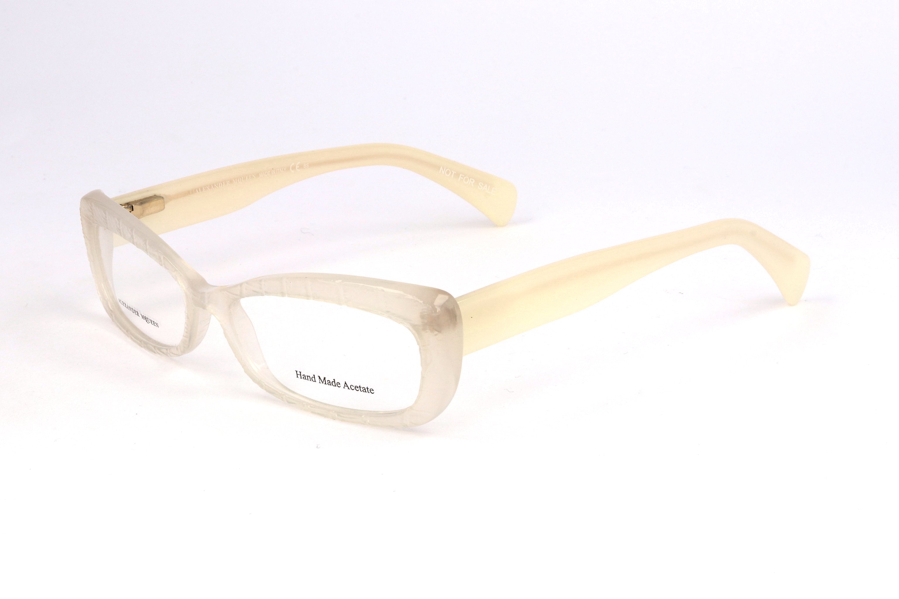 Preloved - Alexander Mcqueen AMQ4203K6V52 Eyeglasses — Beige by Preloved - Alexander Mcqueen