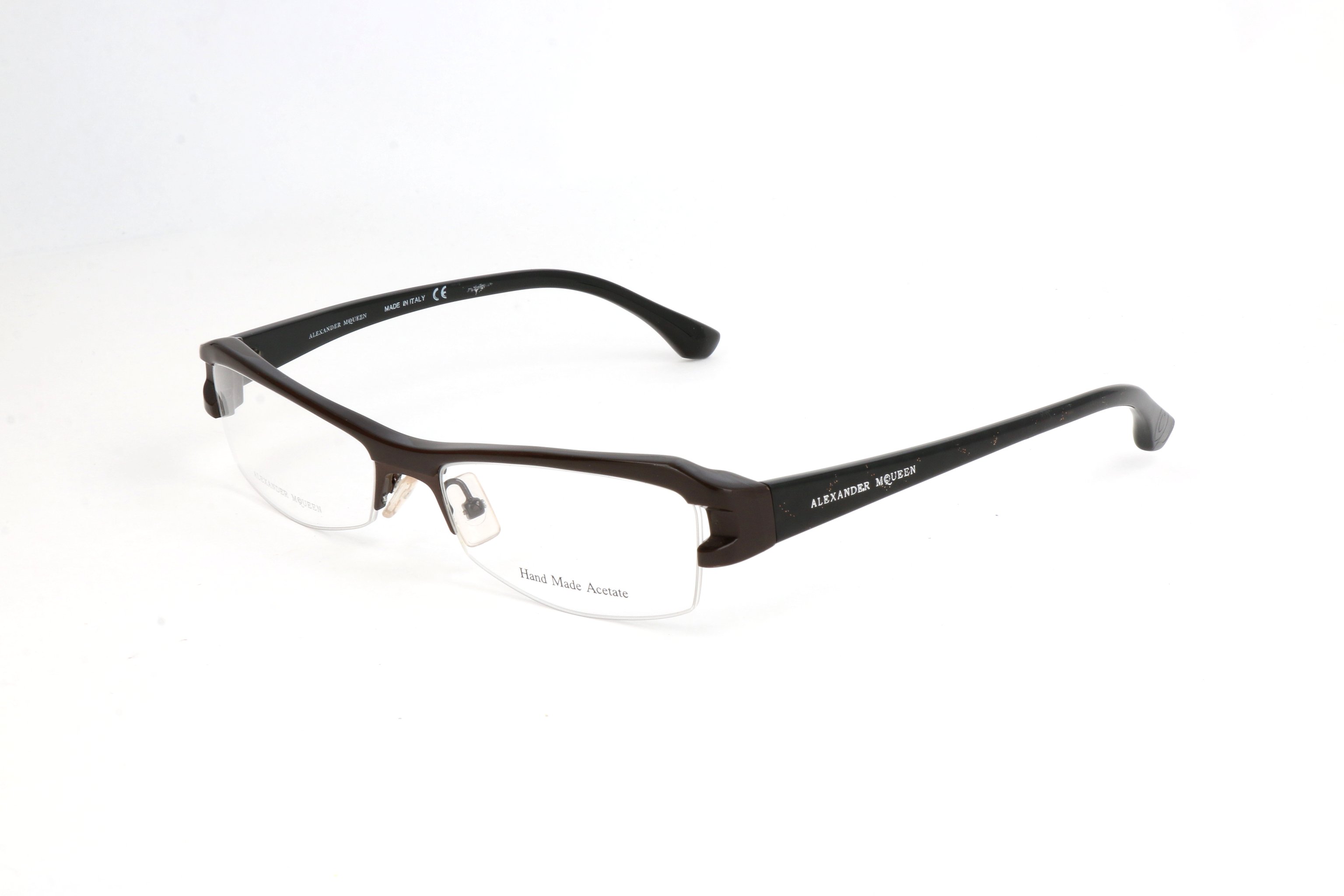 Preloved - Alexander Mcqueen AMQ5016JRZG53 Eyeglasses — Brown by Preloved - Alexander Mcqueen