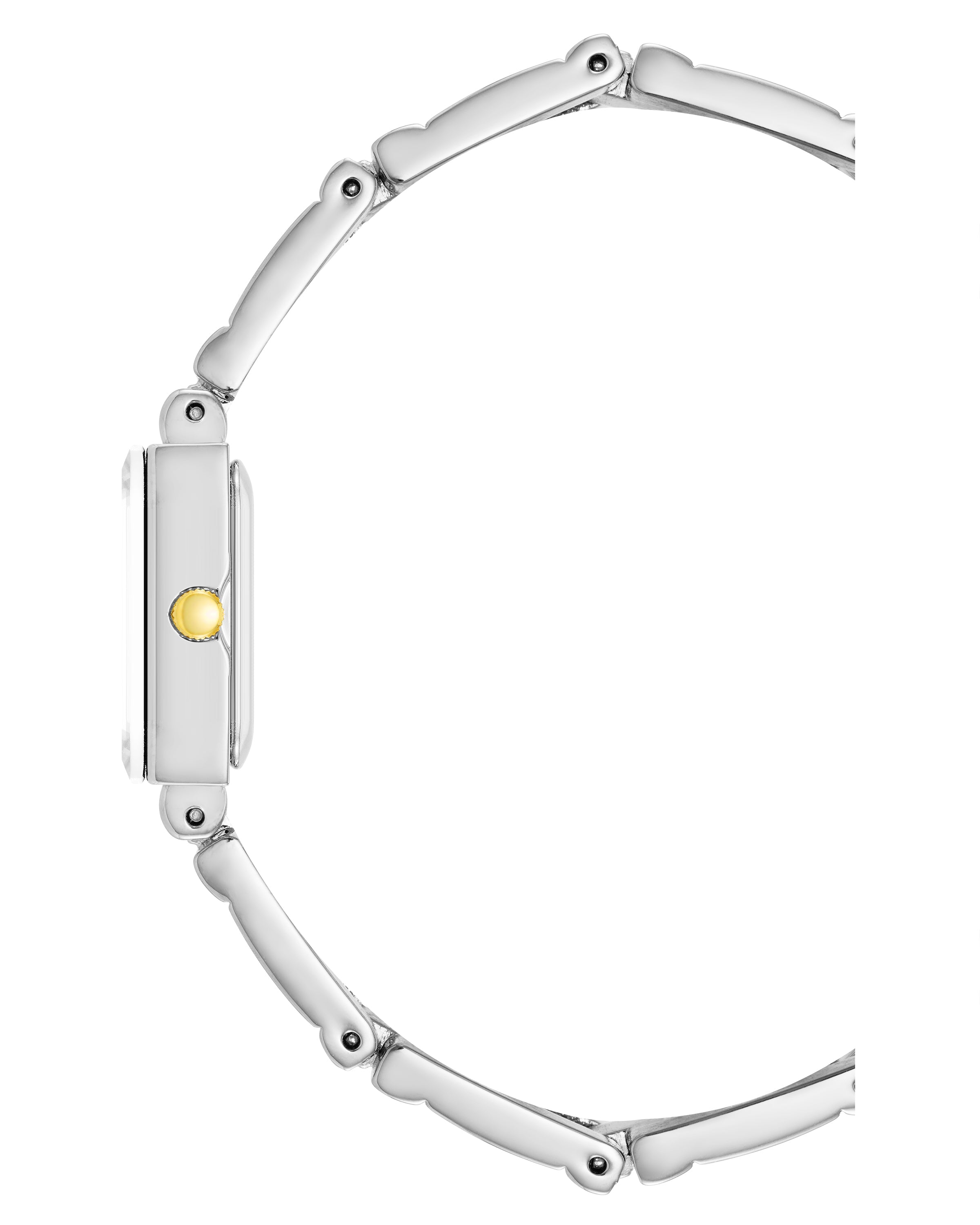 Preloved - Anne Klein Two-Tone Rectangular Quartz Watch — Gold, view 3