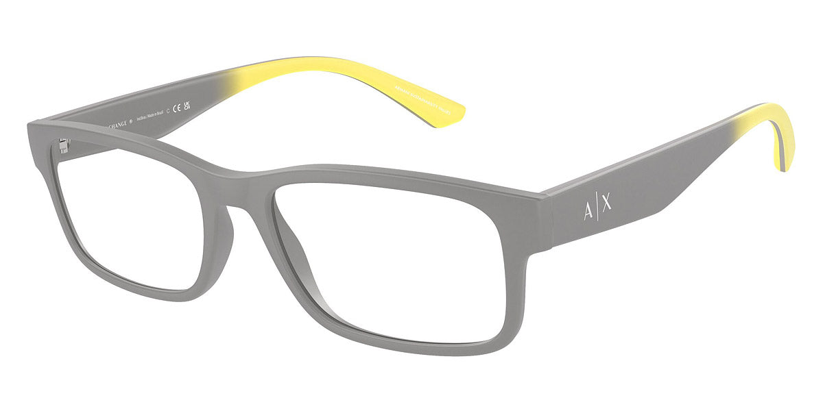 Preloved - Armani Exchange AX3106F818056 Matte Grey Eyeglasses — grey by Preloved - Armani Exchange