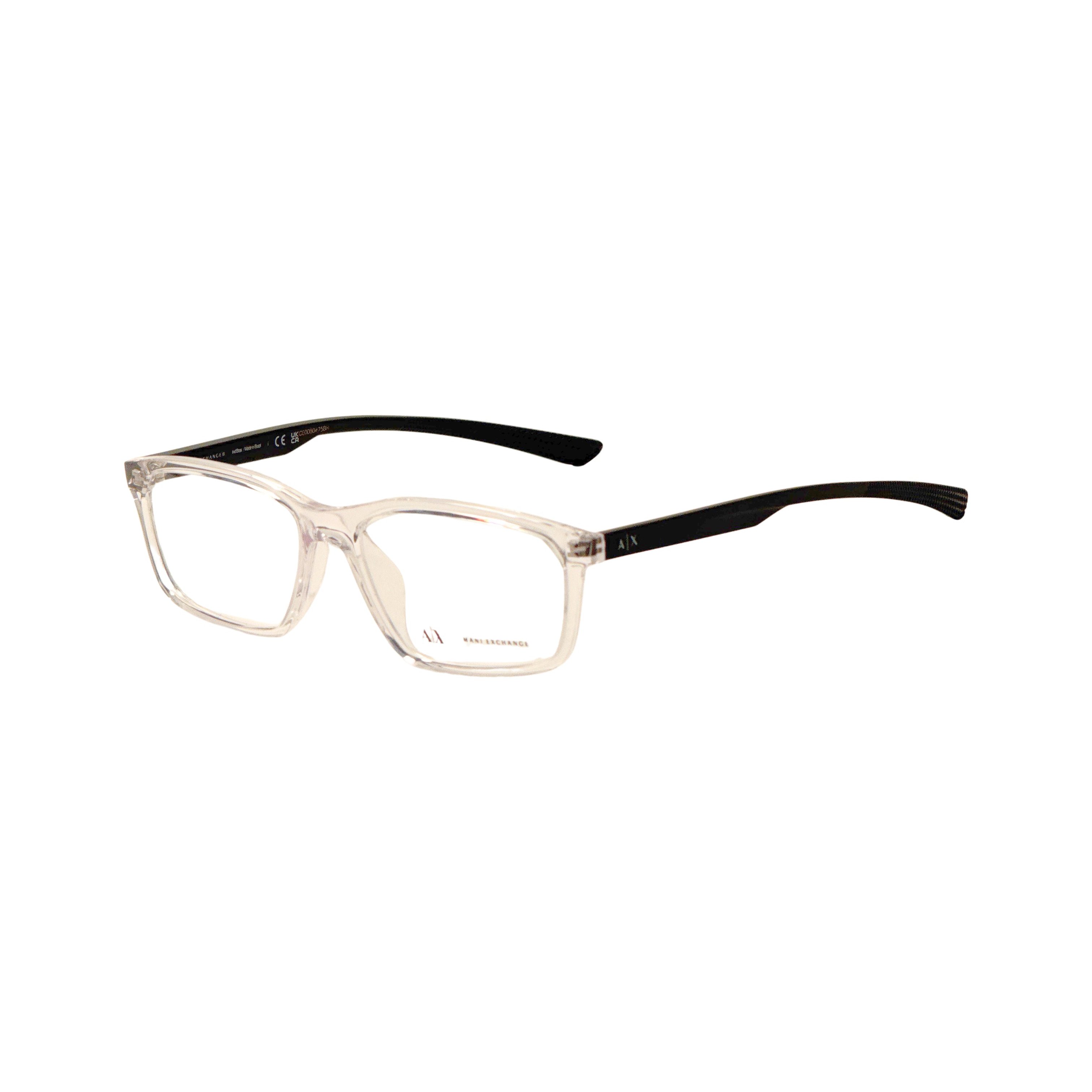 Preloved - Armani Exchange AX3108U833356 Eyeglasses — Crystal by Preloved - Armani Exchange