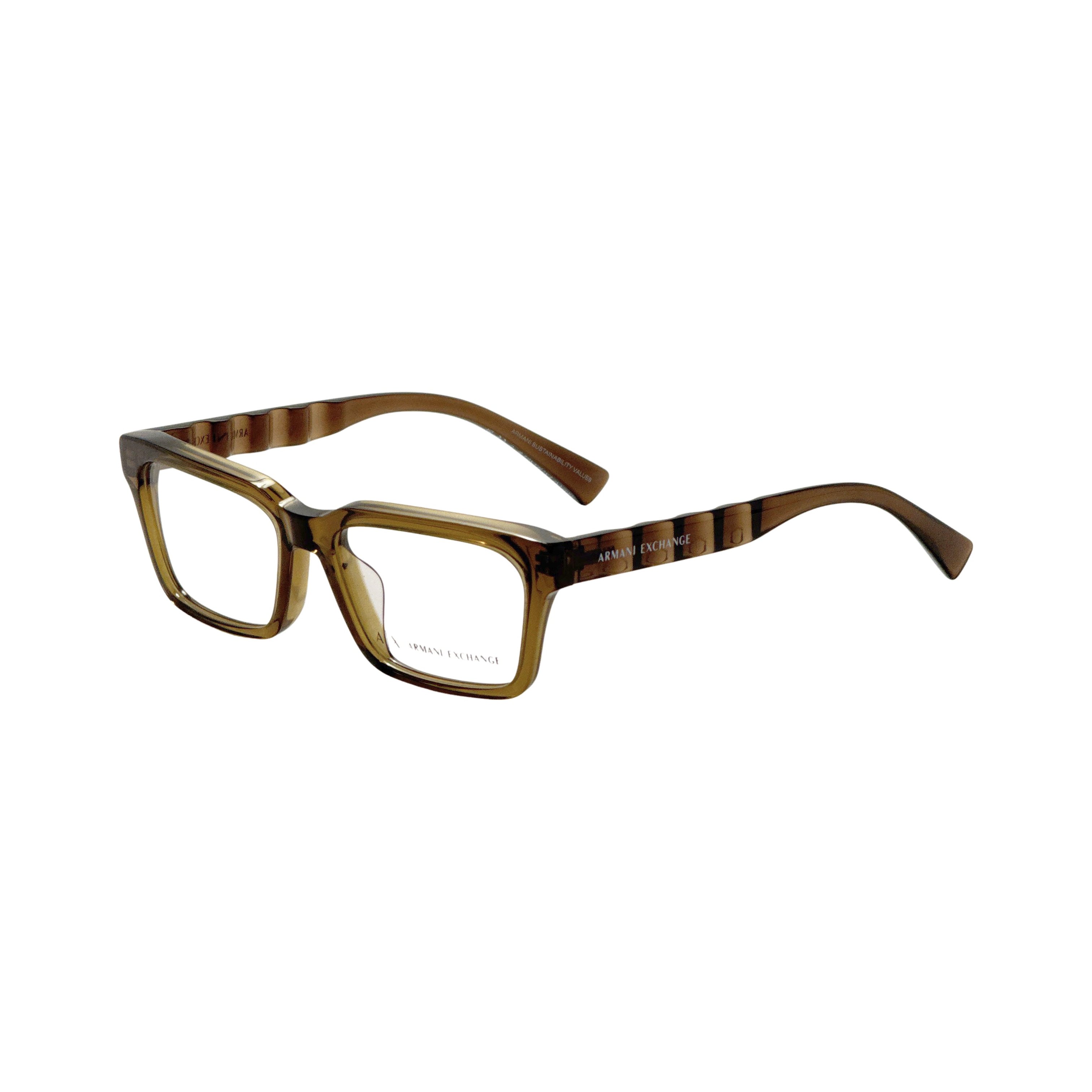 Preloved - Armani Exchange AX3116F835855 Eyeglasses — Brown by Preloved - Armani Exchange