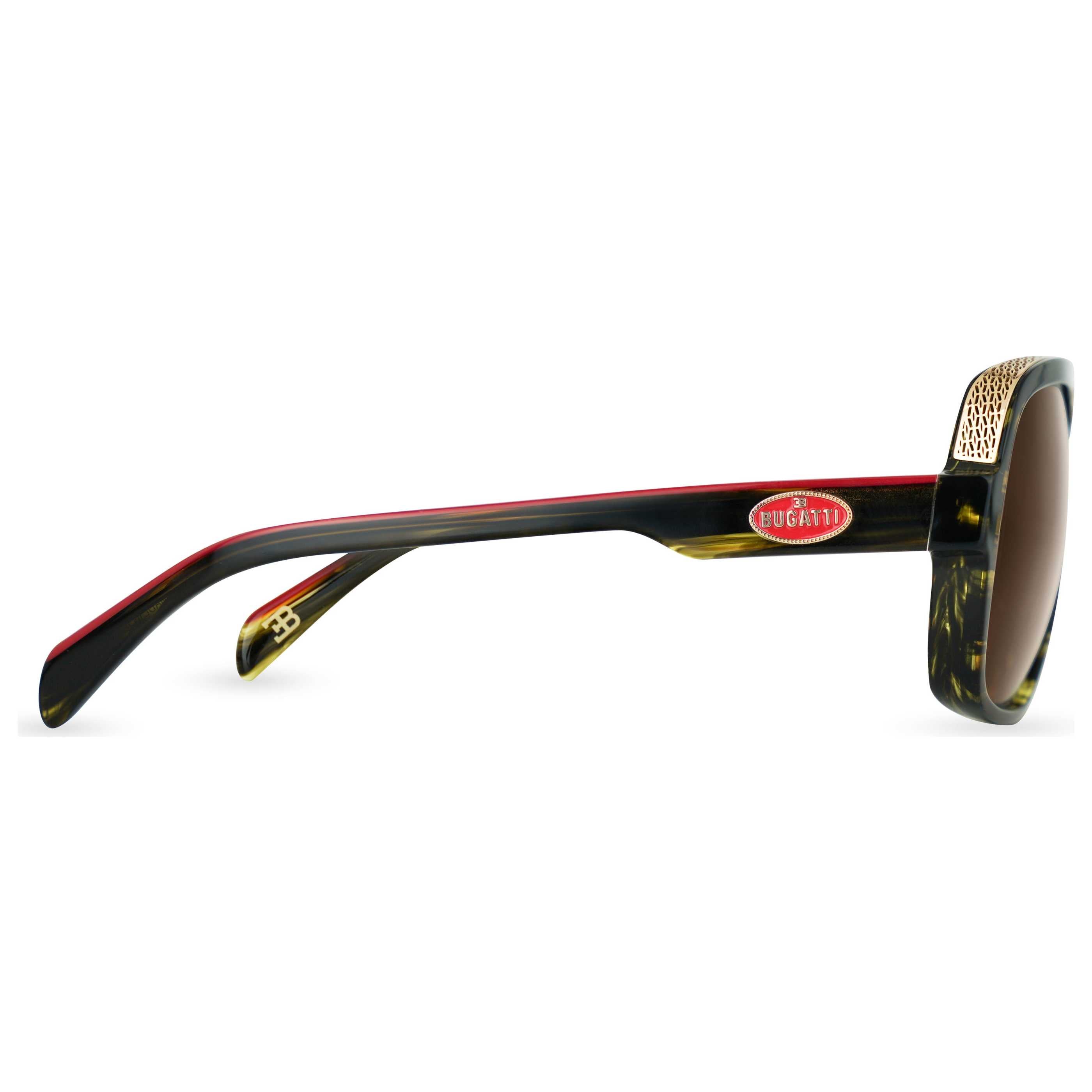 Preloved - Bugatti 06DT Sunglasses — Dark Tortoise by Preloved - Bugatti