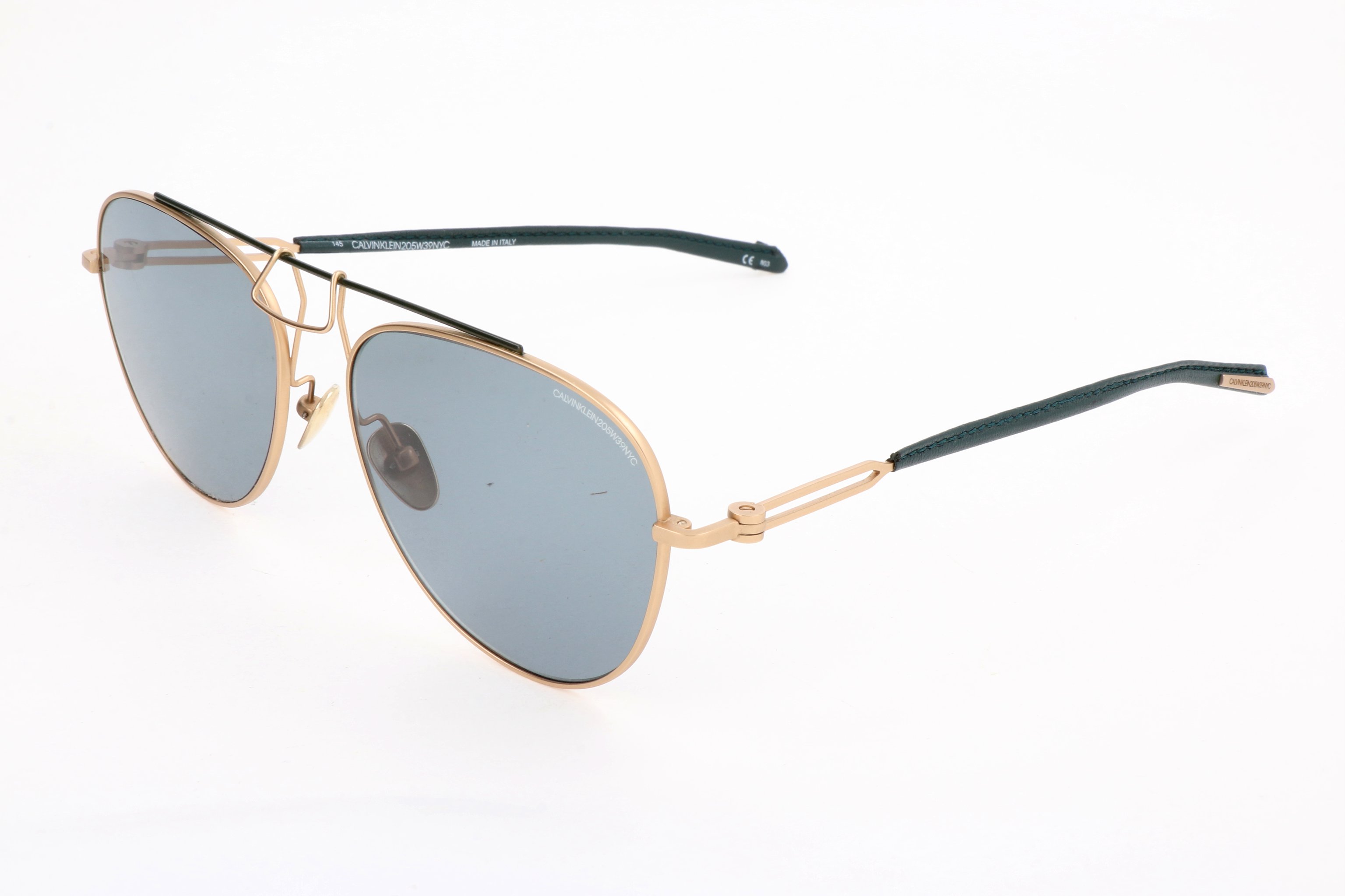 Preloved - Calvin Klein CKNYC1812S71758 Aviator Sunglasses — Gold by Preloved - Calvin Klein