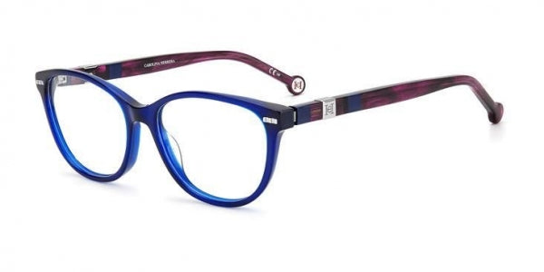 Preloved - Carolina Herrera CH0048WOI53 Eyeglasses — Blue by Preloved - Carolina Herrera