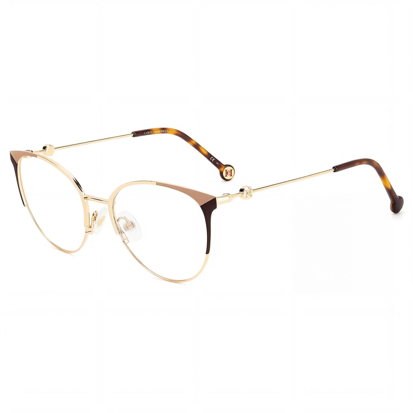 Preloved - Carolina Herrera HER011501Q54 Eyeglasses — Gold by Preloved - Carolina Herrera