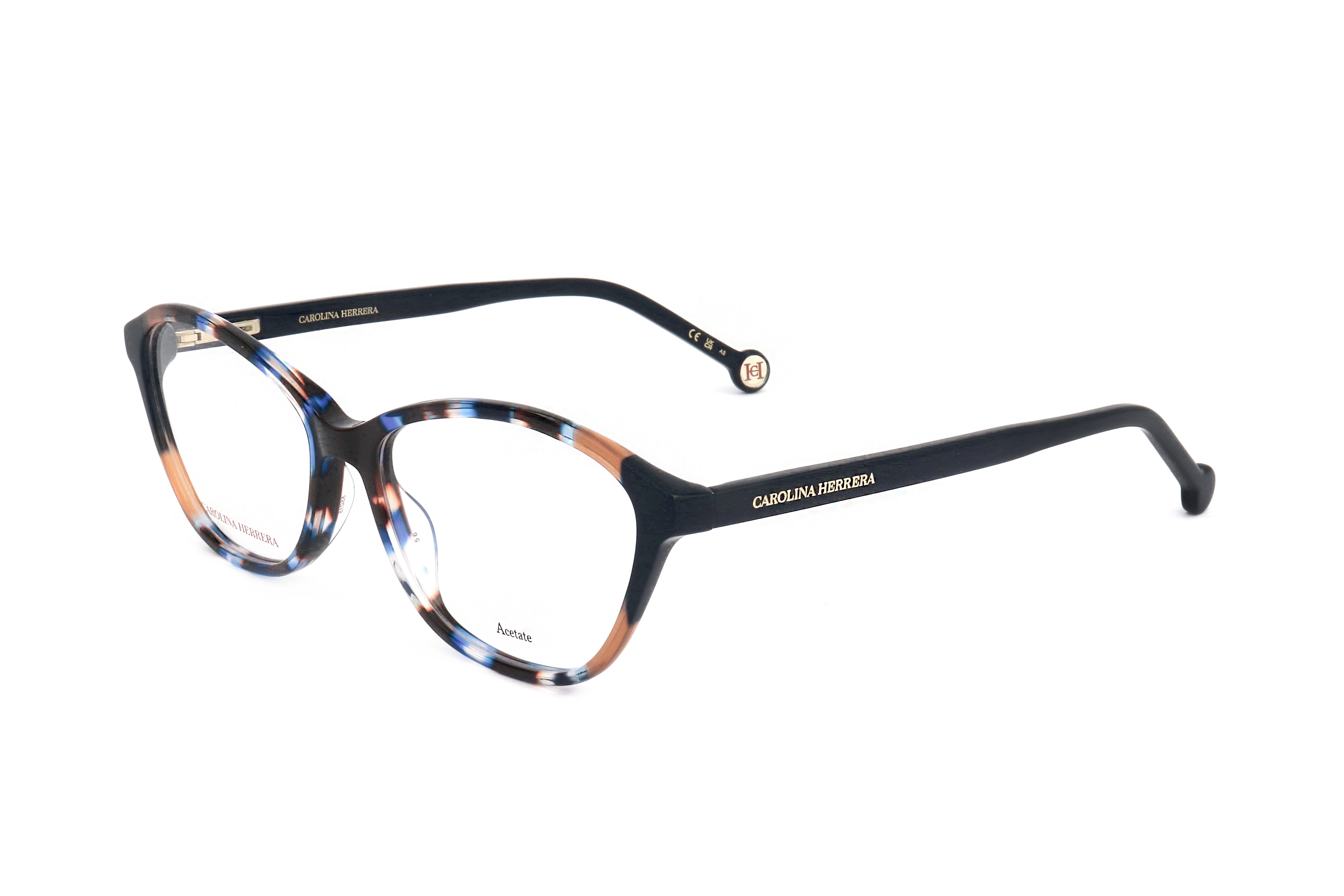 Preloved - Carolina Herrera HER01221BC55 Eyeglasses — Tortoiseshell by Preloved - Carolina Herrera
