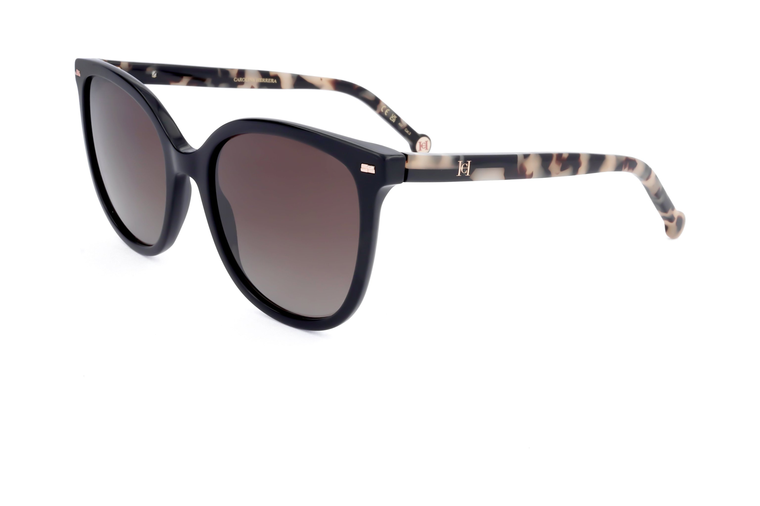 Preloved - Carolina Herrera HER0136SWR755 Sunglasses — Black by Preloved - Carolina Herrera