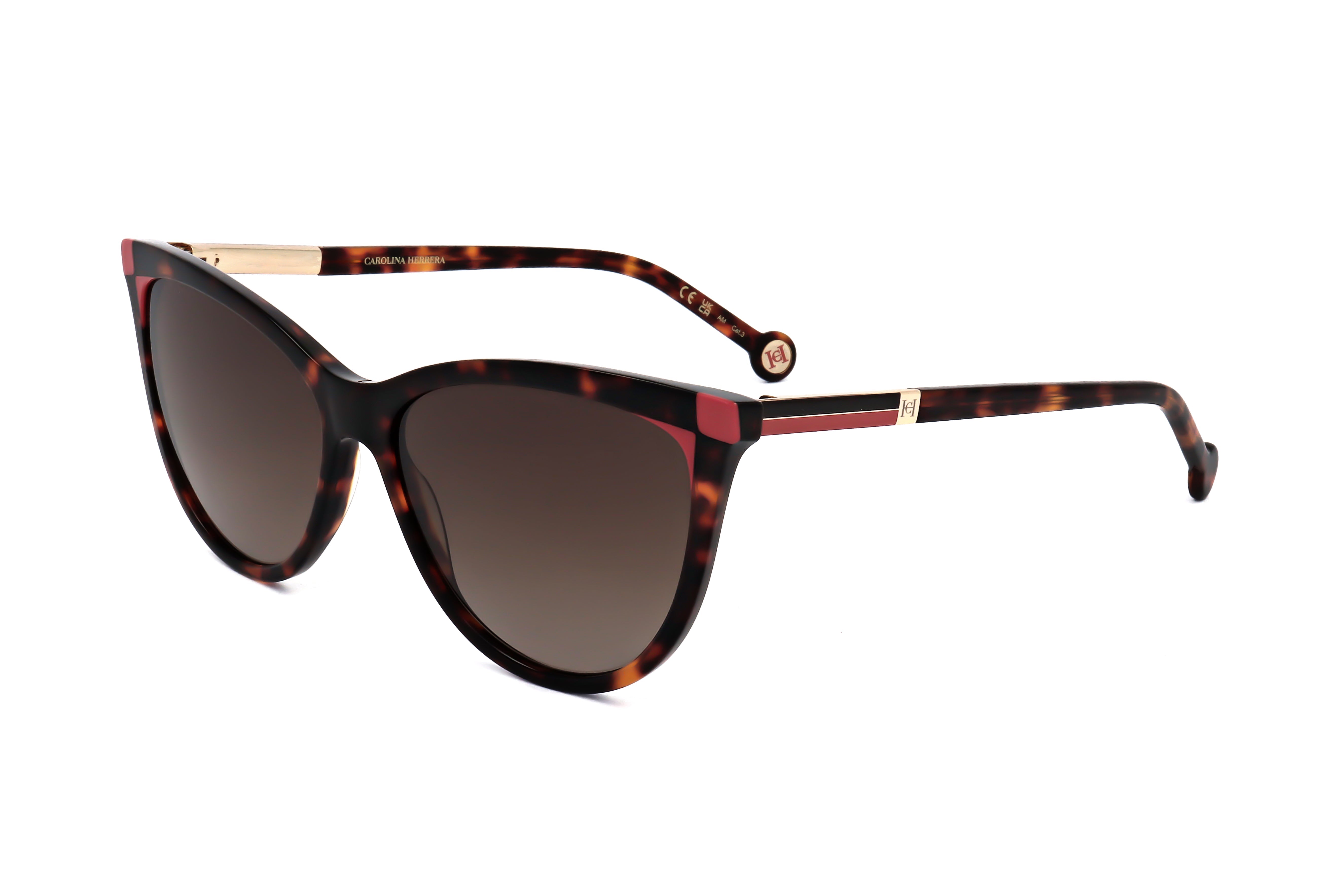 Preloved - Carolina Herrera HER0141SO6357 Sunglasses — Tortoiseshell by Preloved - Carolina Herrera