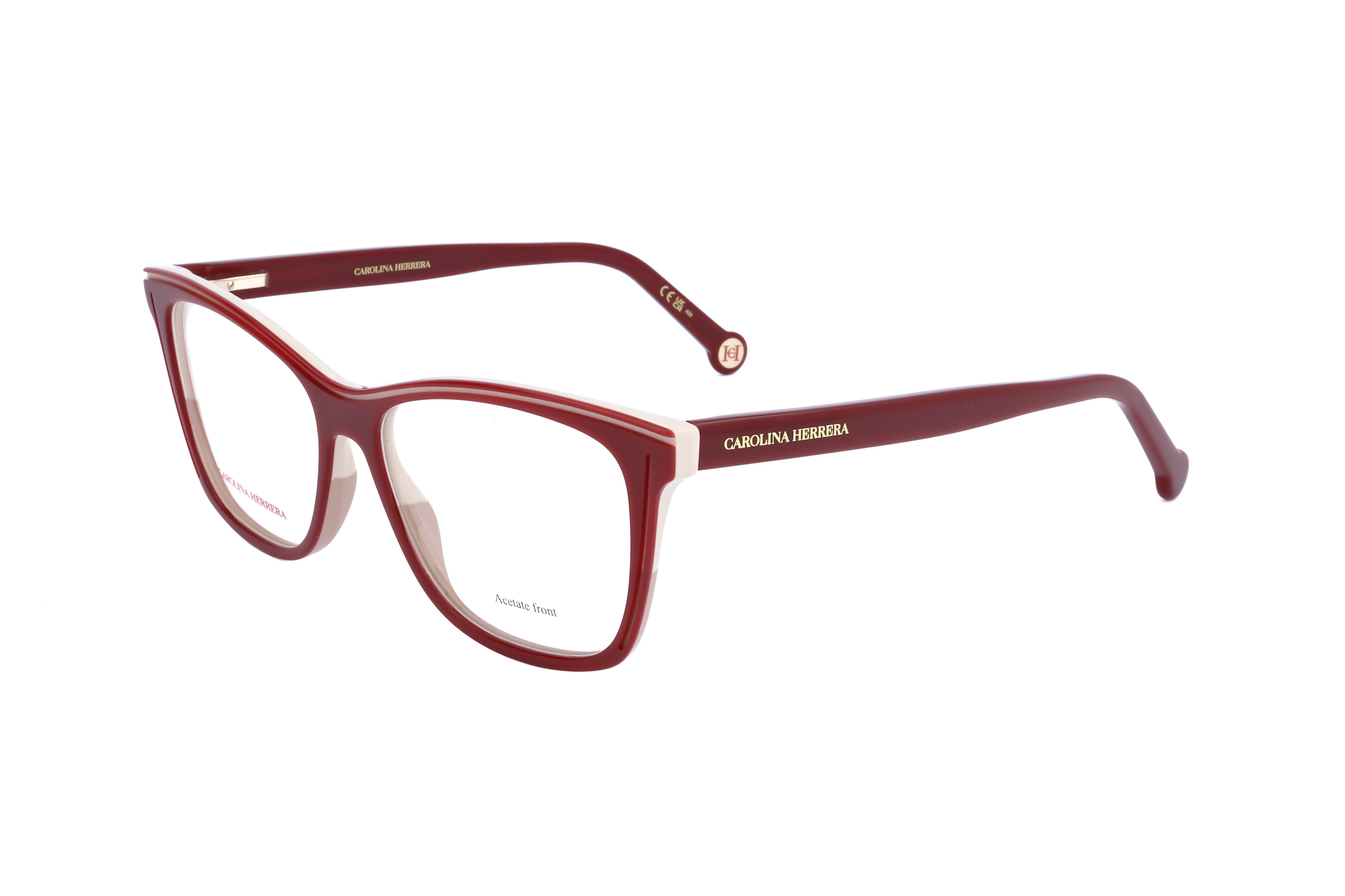 Preloved - Carolina Herrera HER0172R9S53 Eyeglasses — Burgundy by Preloved - Carolina Herrera