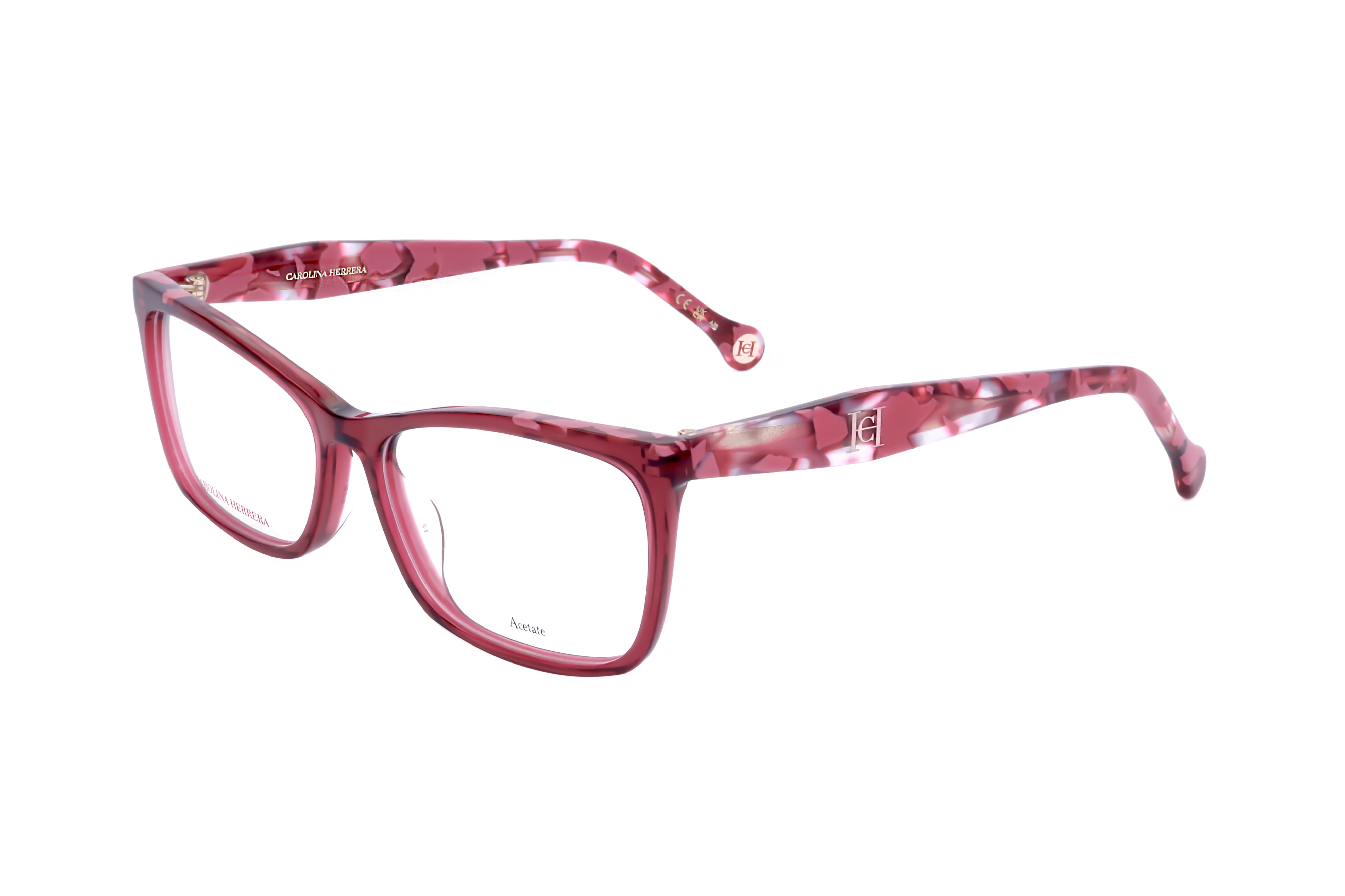 Preloved - Carolina Herrera HER0202G82U56 Eyeglasses — Burgundy by Preloved - Carolina Herrera
