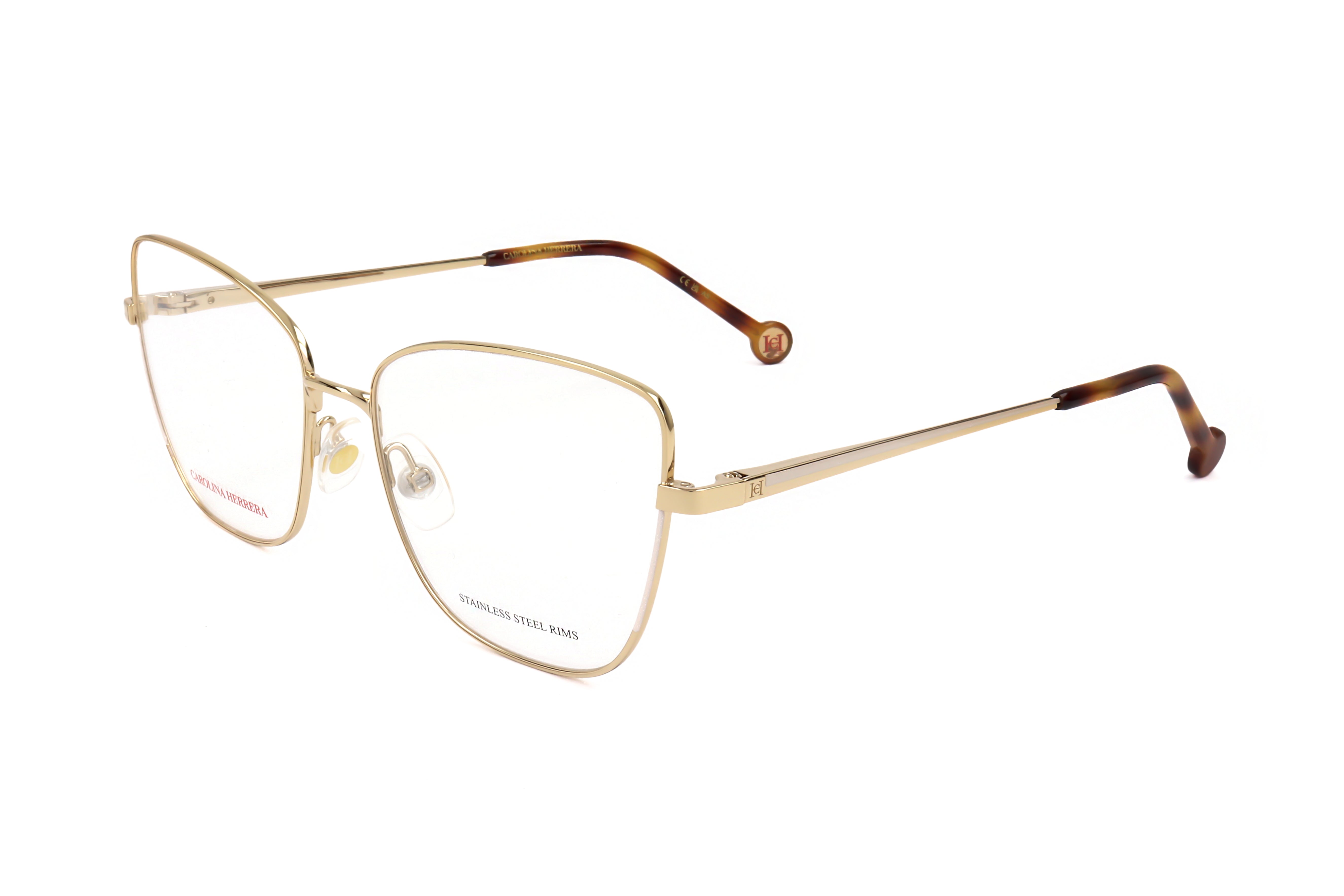 Preloved - Carolina Herrera HER0209B4E56 Eyeglasses — Gold by Preloved - Carolina Herrera