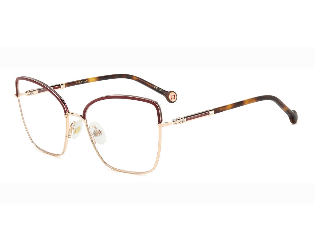 Preloved - Carolina Herrera HER0234S0D56 Eyeglasses — Burgundy by Preloved - Carolina Herrera