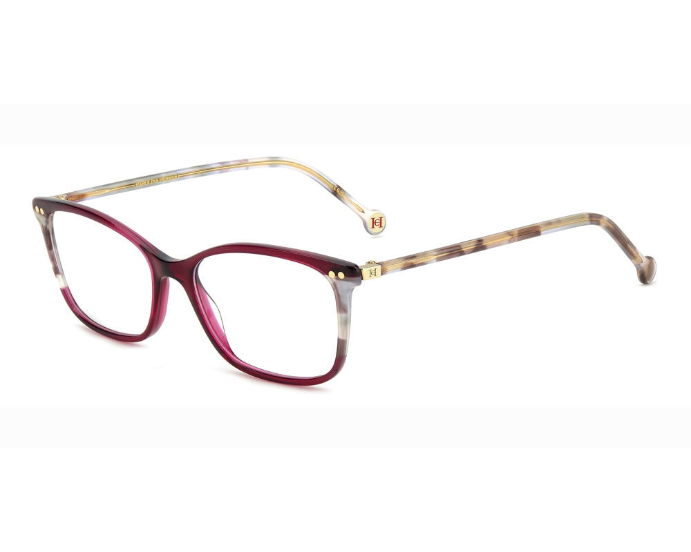 Preloved - Carolina Herrera HER0246YDC53 Eyeglasses — Burgundy by Preloved - Carolina Herrera