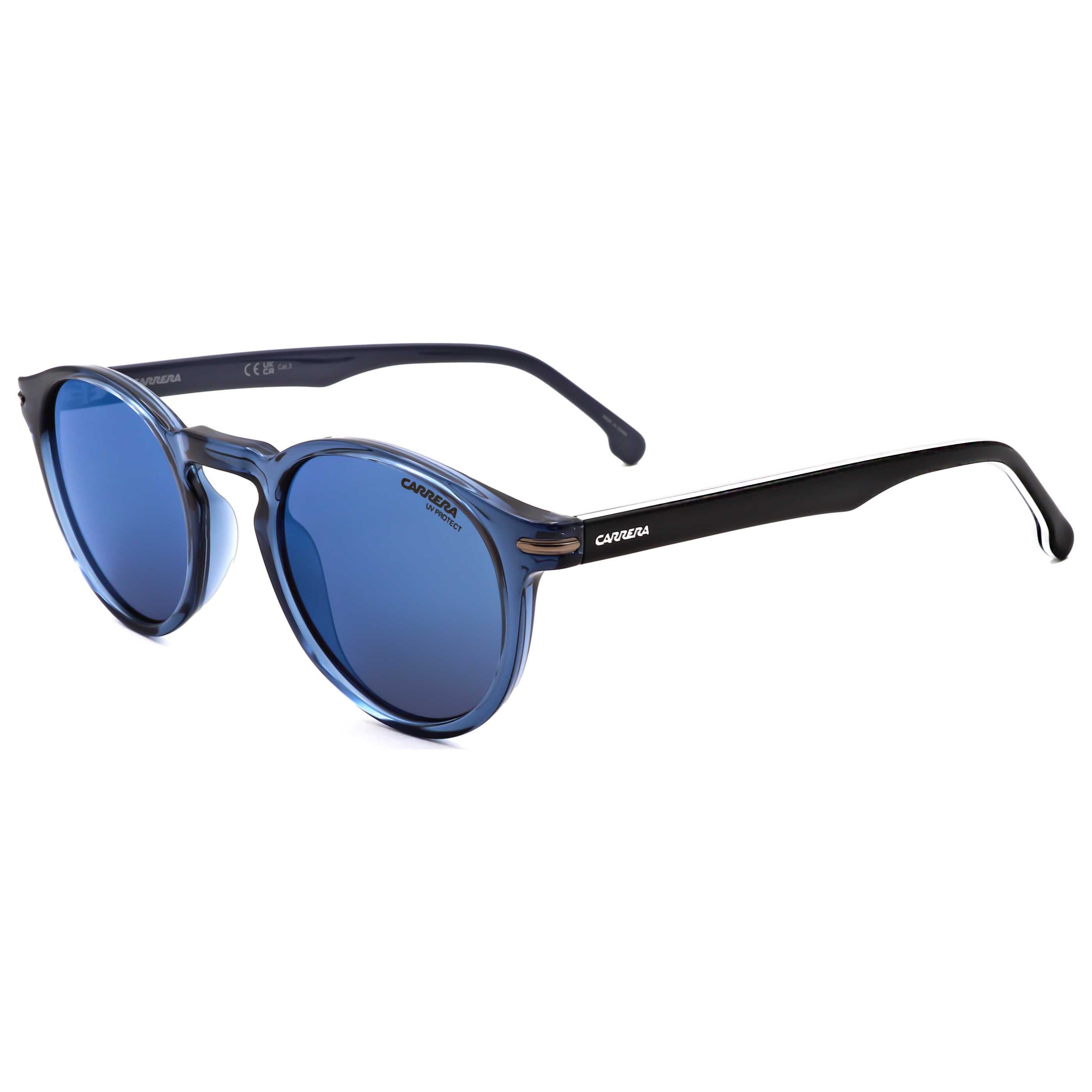 Preloved - Carrera CA301SPJP50 Round-Frame Sunglasses — Blue by Preloved - Carrera