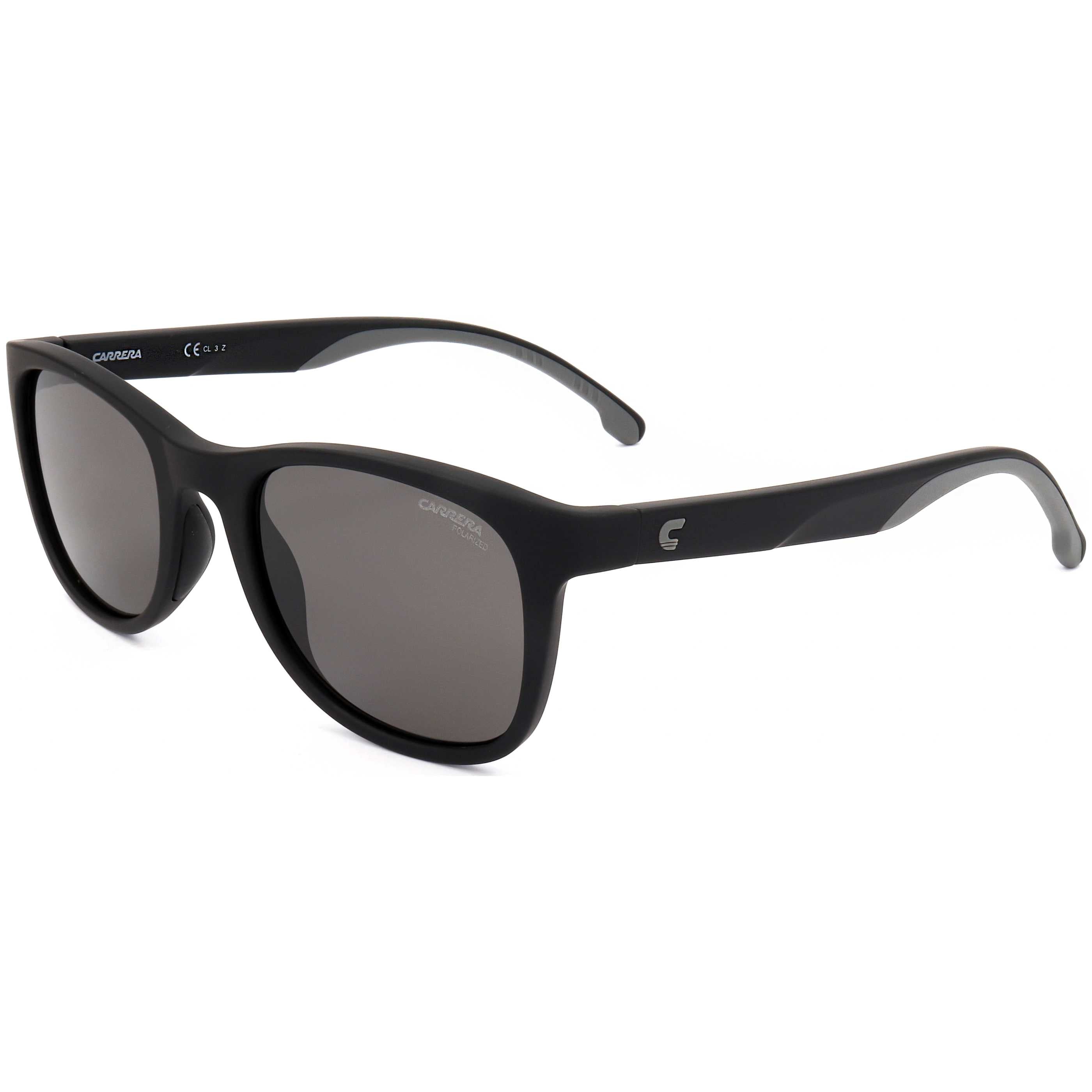 Preloved - Carrera CA8054S0003M9 Acetate Rectangle Sunglasses — Black by Preloved - Carrera