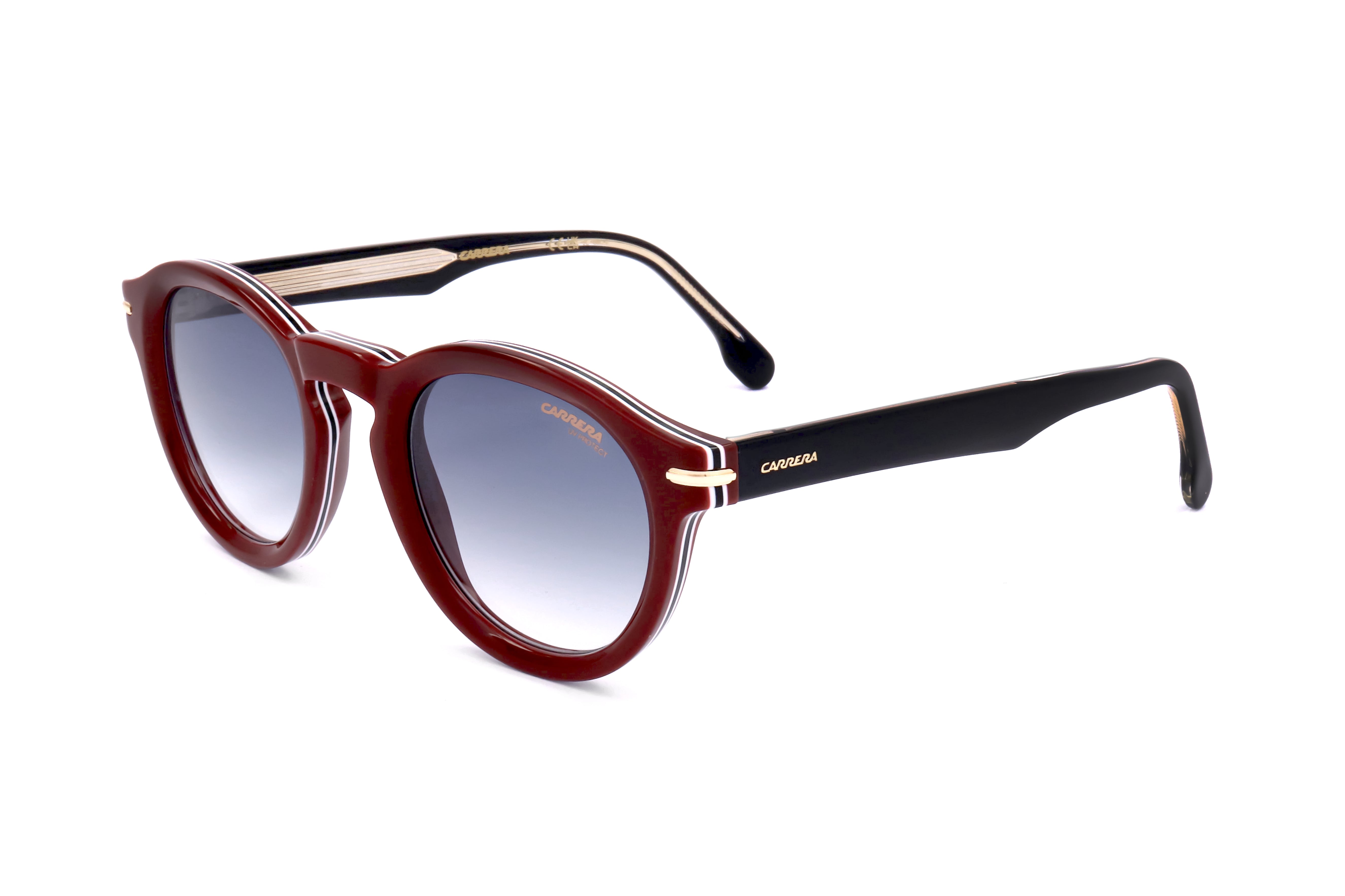 Preloved - Carrera CARRERA306SKVN48 Sunglasses — Burgundy by Preloved - Carrera