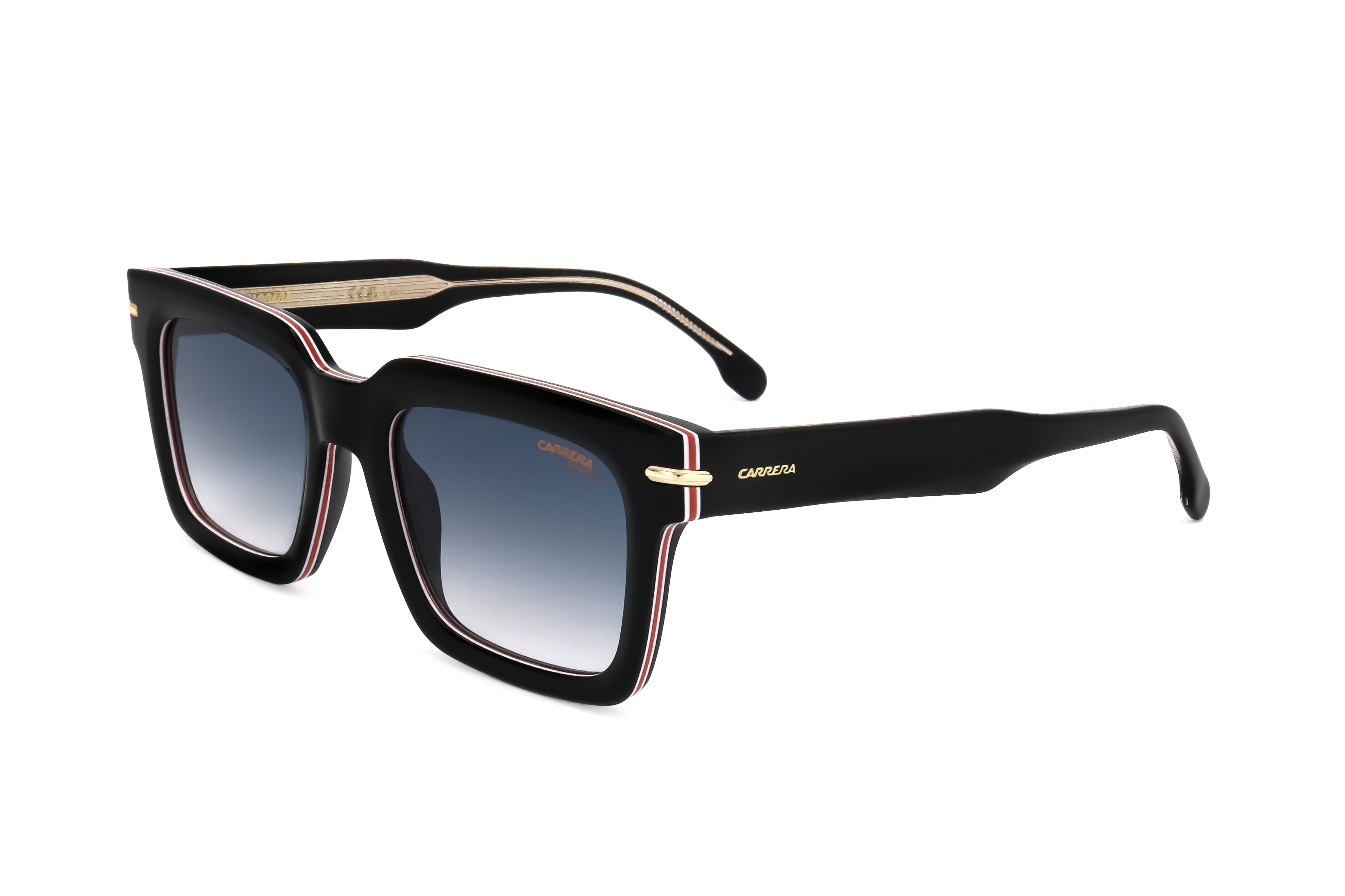 Preloved - Carrera CARRERA316SM4P52 Gradient Lens Sunglasses — Black by Preloved - Carrera
