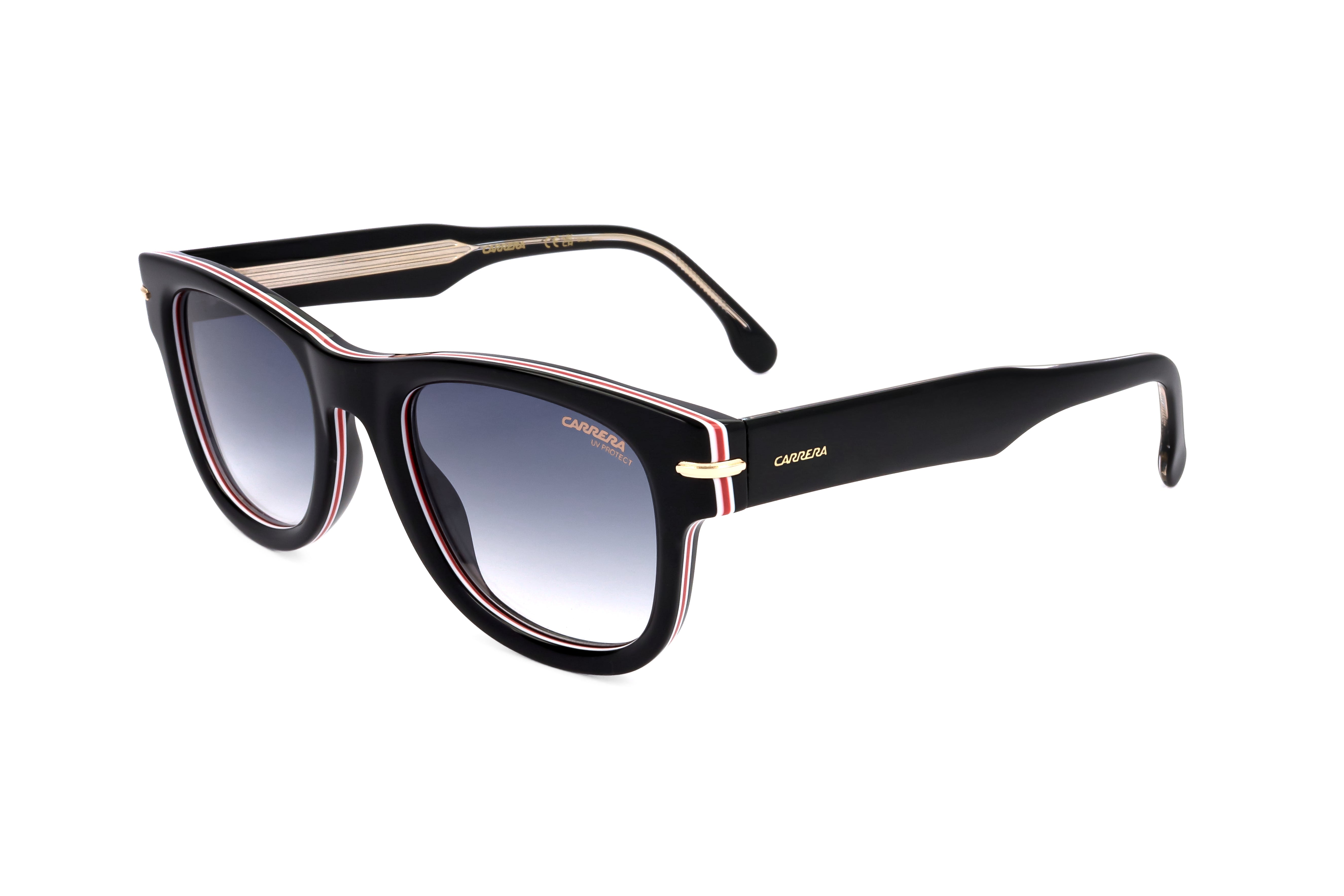 Preloved - Carrera CARRERA330S80750 Gradient Lens Sunglasses — Black by Preloved - Carrera