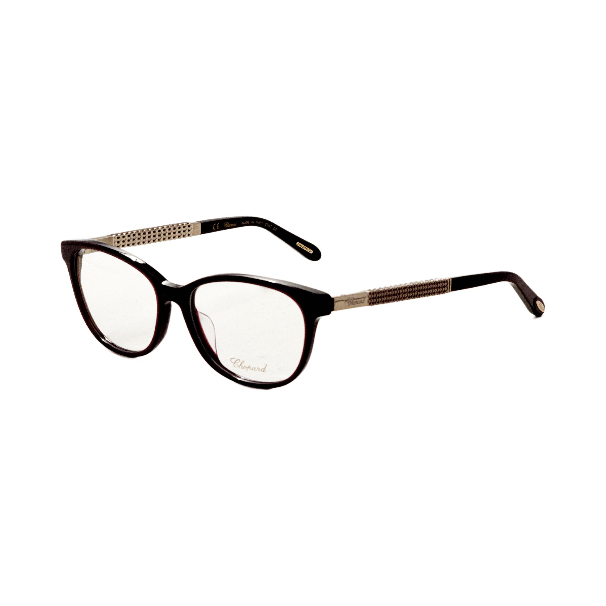 Preloved - Chopard VCH281S550M34 Metal-Accented Eyeglasses — Black by Preloved - Chopard