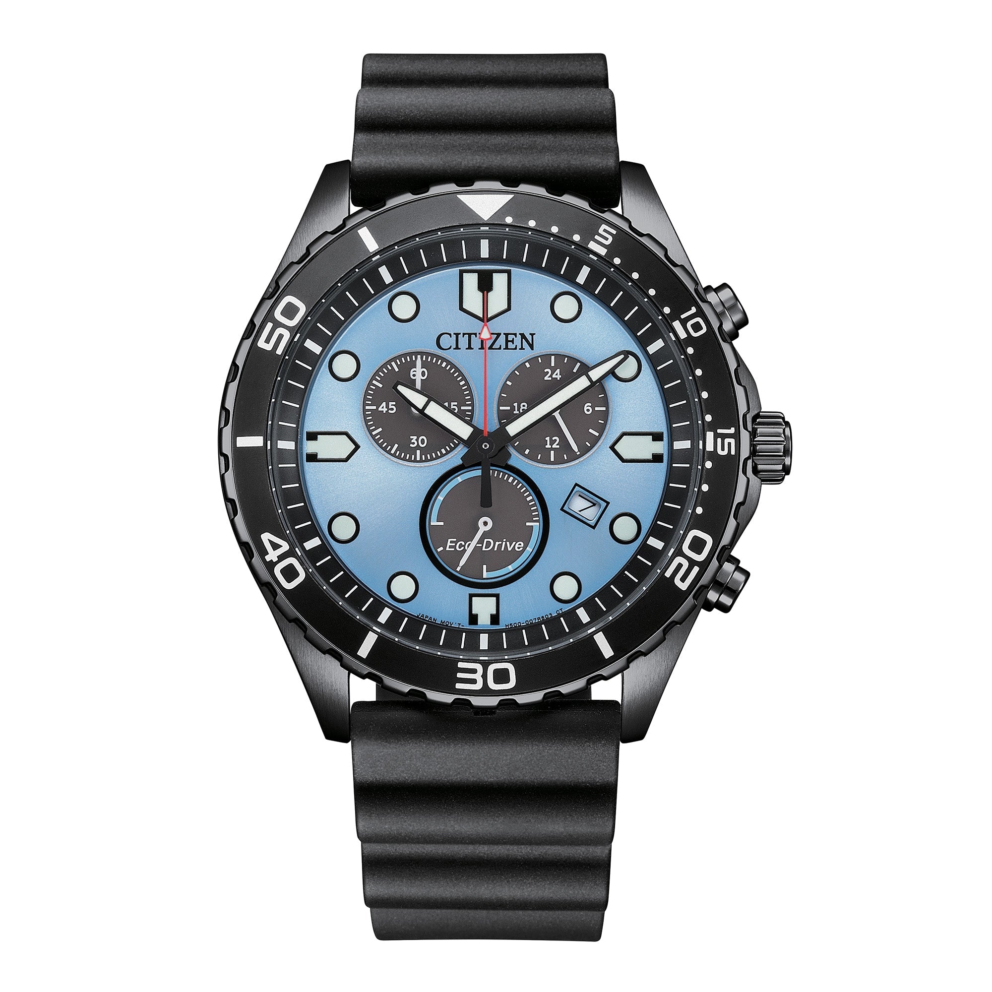 Preloved - Citizen Eco-Drive Chronograph Watch — Blue by Preloved - Citizen