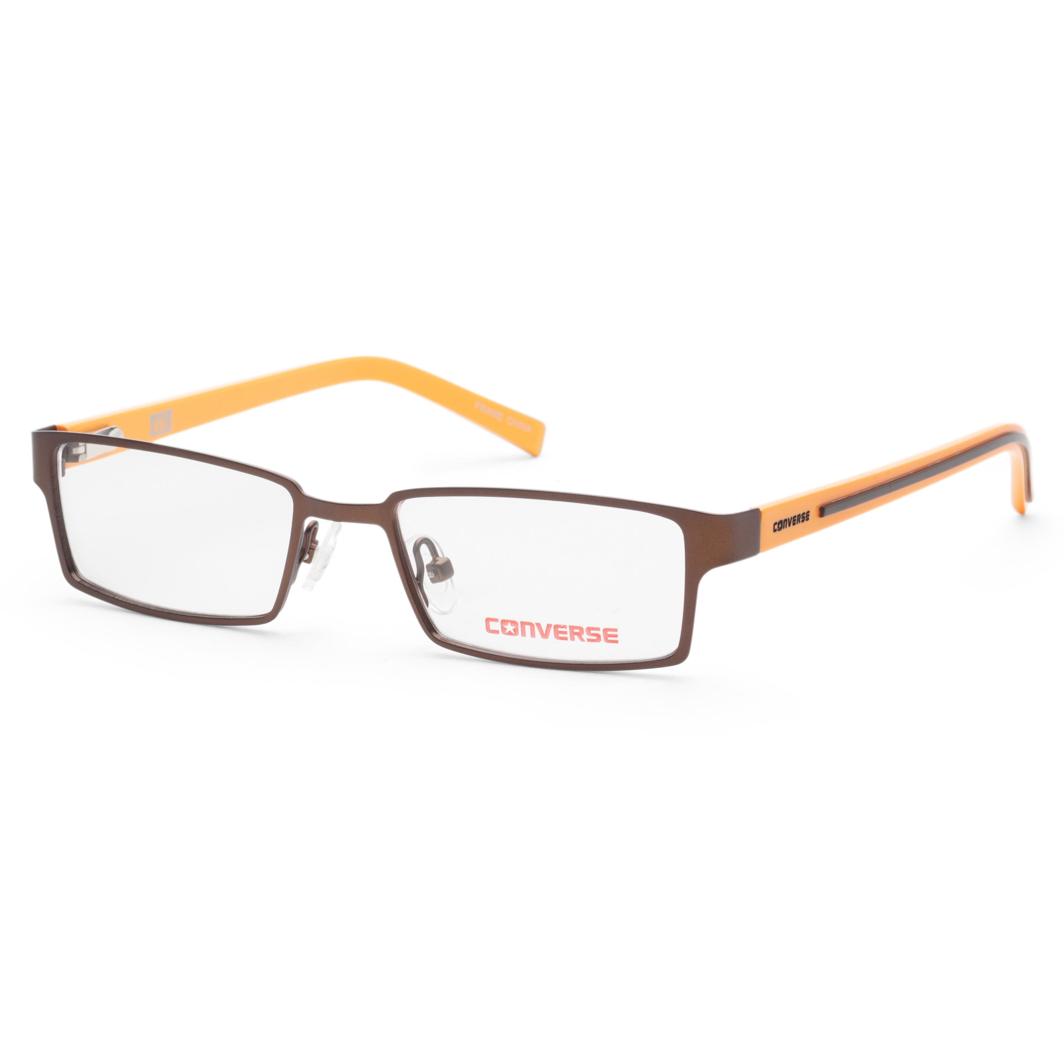 Preloved - Converse CONS585K010 Metal Rectangle Eyeglasses — Brown by Preloved - Converse