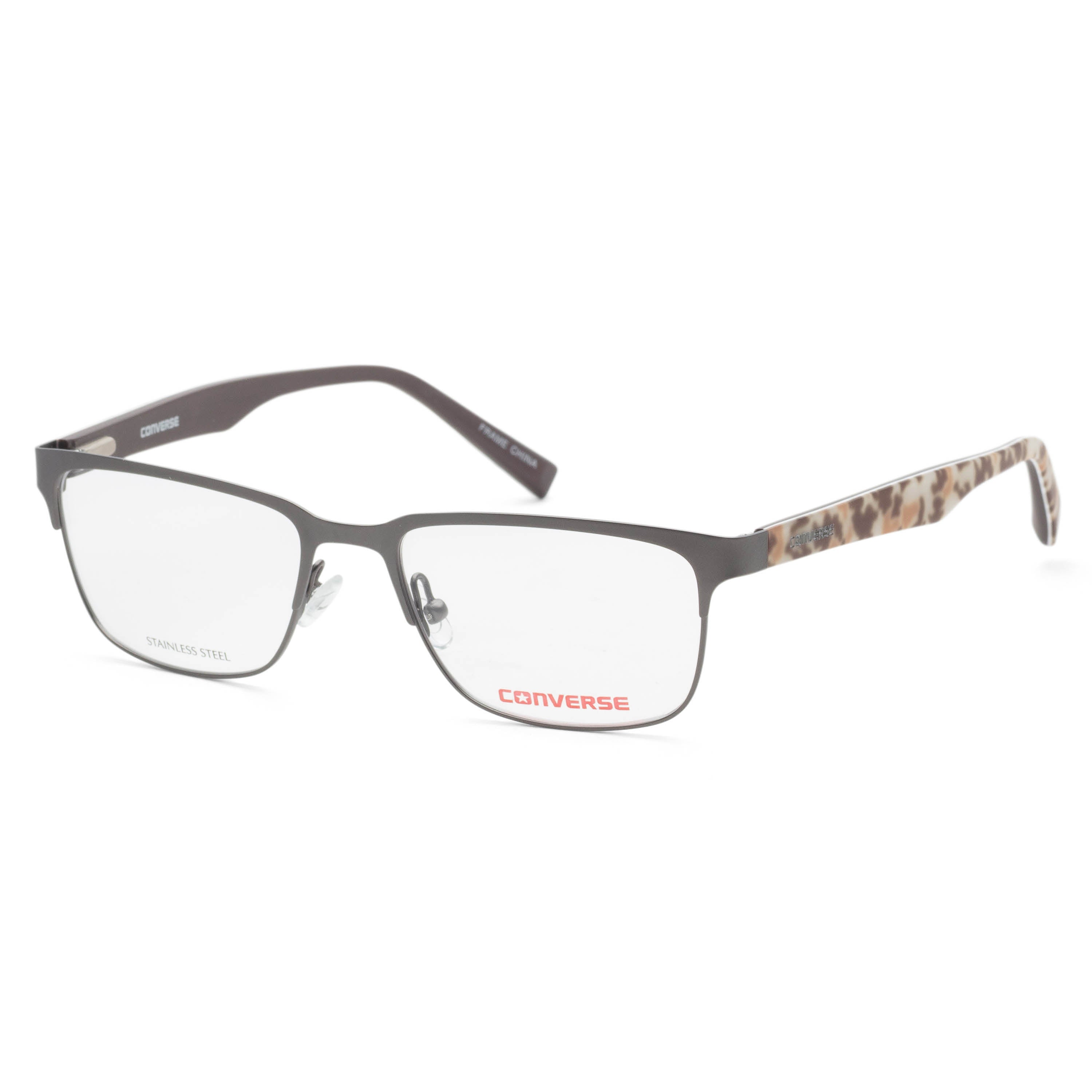 Preloved - Converse CONS854K104 Metal Rectangle Eyeglasses — Gray by Preloved - Converse