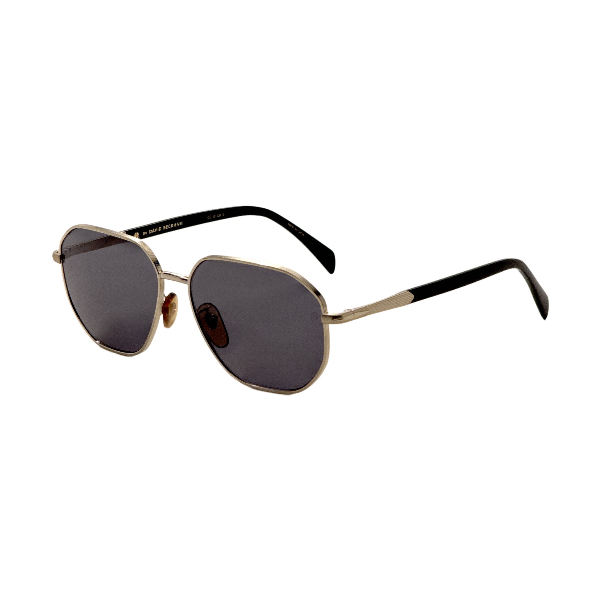 Preloved - David Beckham DB1132FS0RHLIR Sunglasses — Gold by Preloved - David Beckham