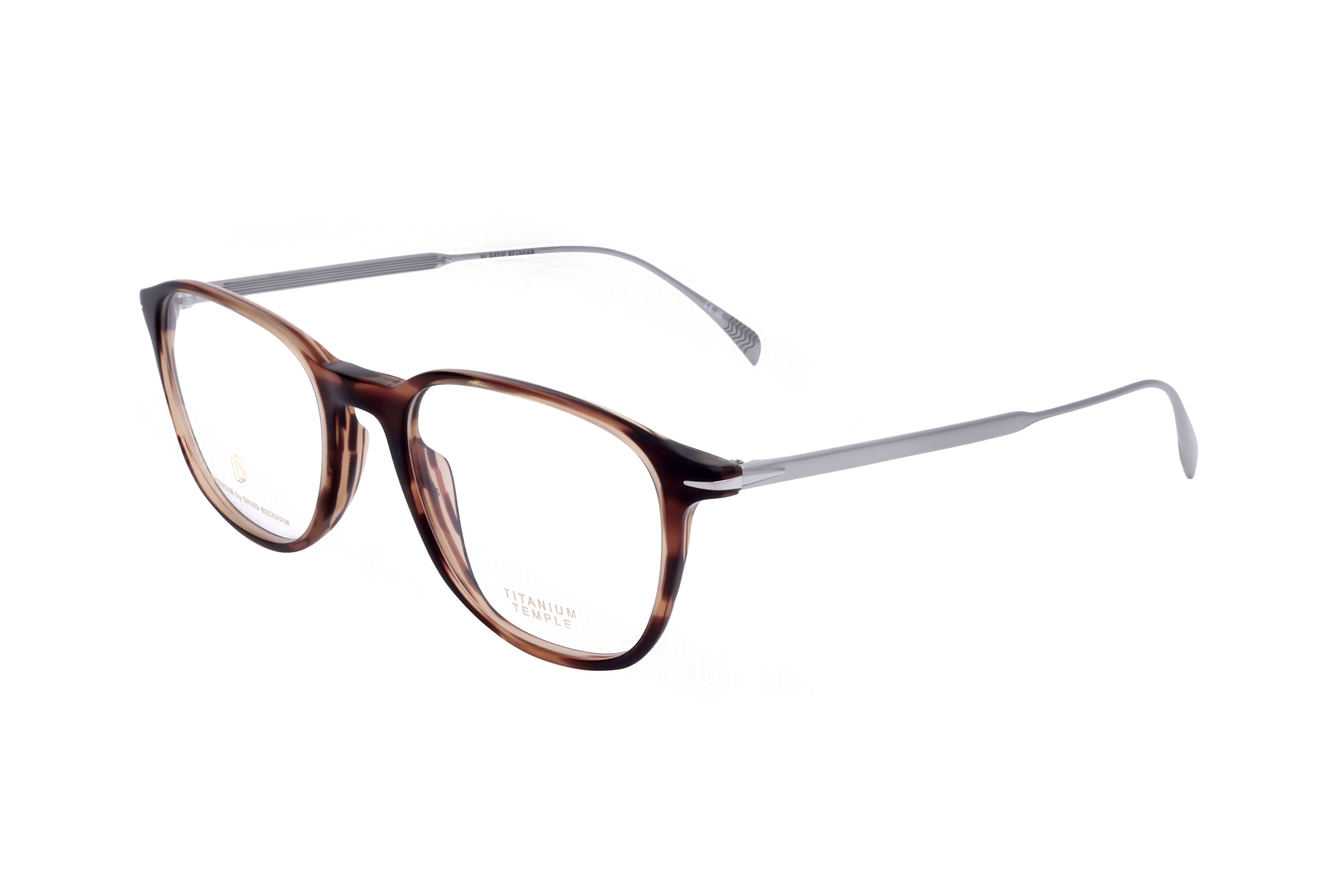 Preloved - David Beckham DB11486C551 Horn-Acetate Eyeglasses — Brown by Preloved - David Beckham
