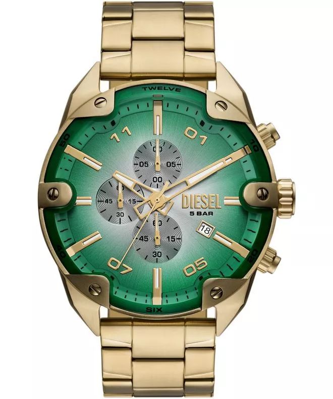 Preloved - Diesel Chronograph Watch — Gold by Preloved - Diesel