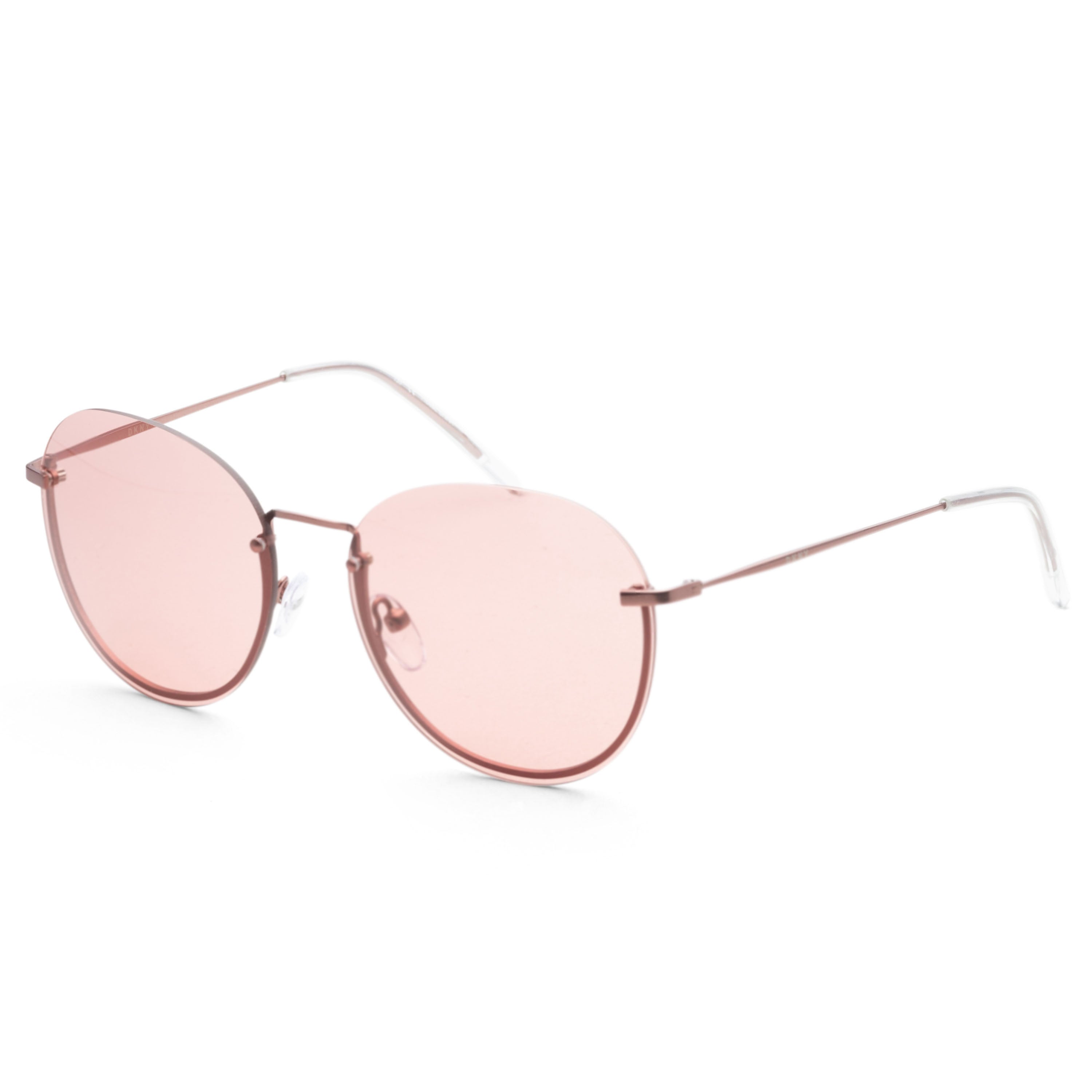 Preloved - Dkny DK101S60859 Round-Frame Metal Sunglasses — Pink by Preloved - Dkny