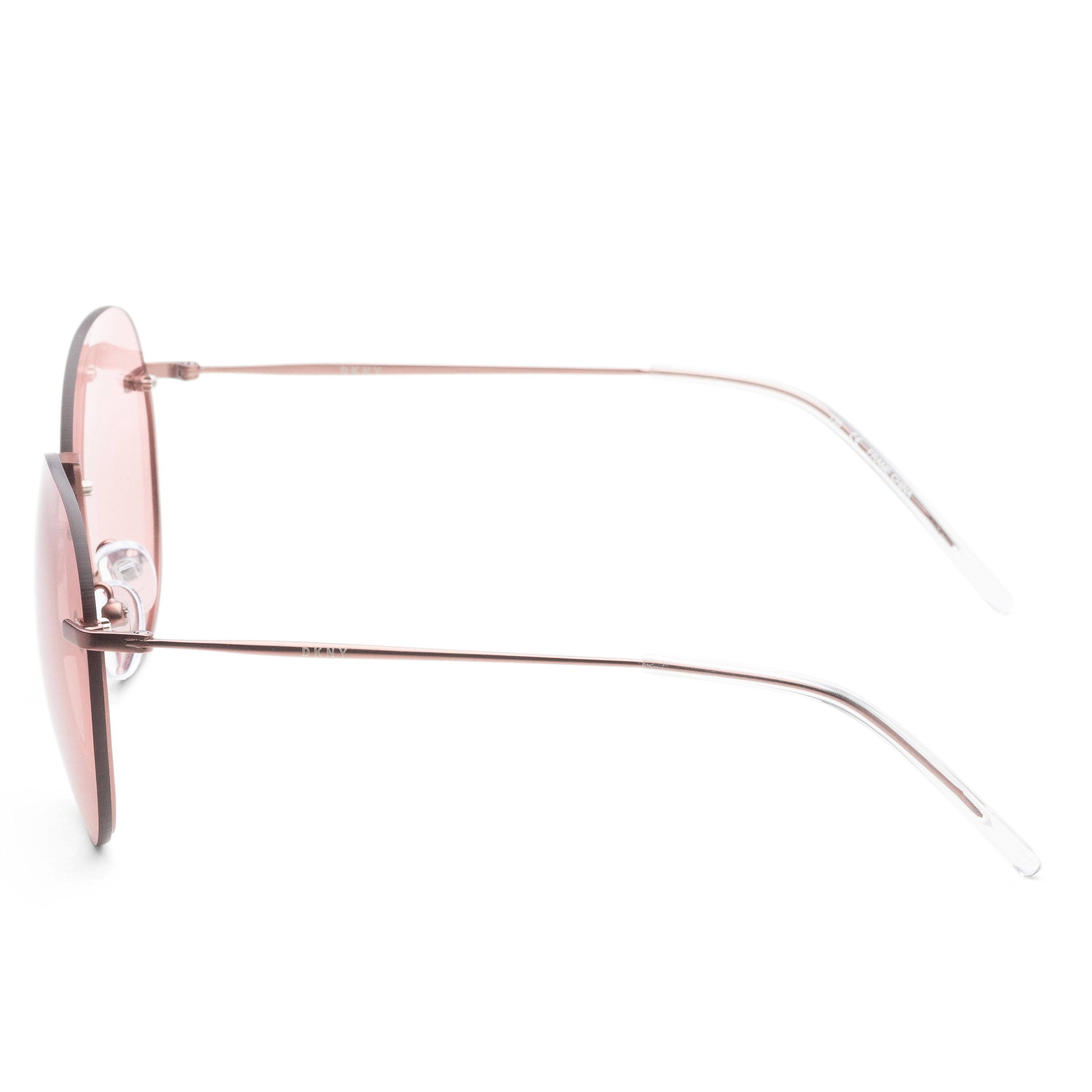 Preloved - Dkny DK101S60859 Round-Frame Metal Sunglasses — Pink, view 2