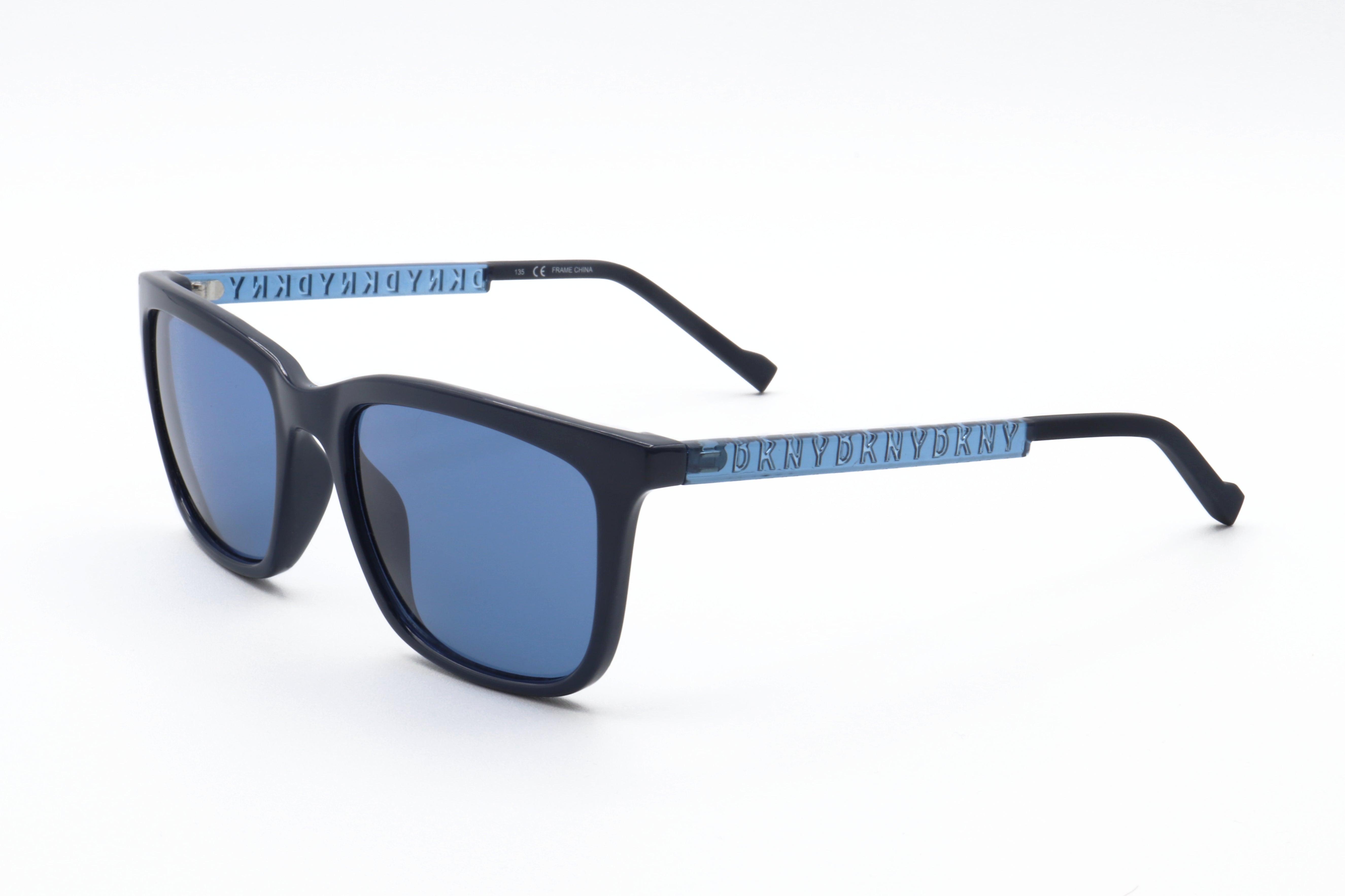 Preloved - Dkny DK510S41555 Logo-Temple Navy Sunglasses — Black by Preloved - Dkny