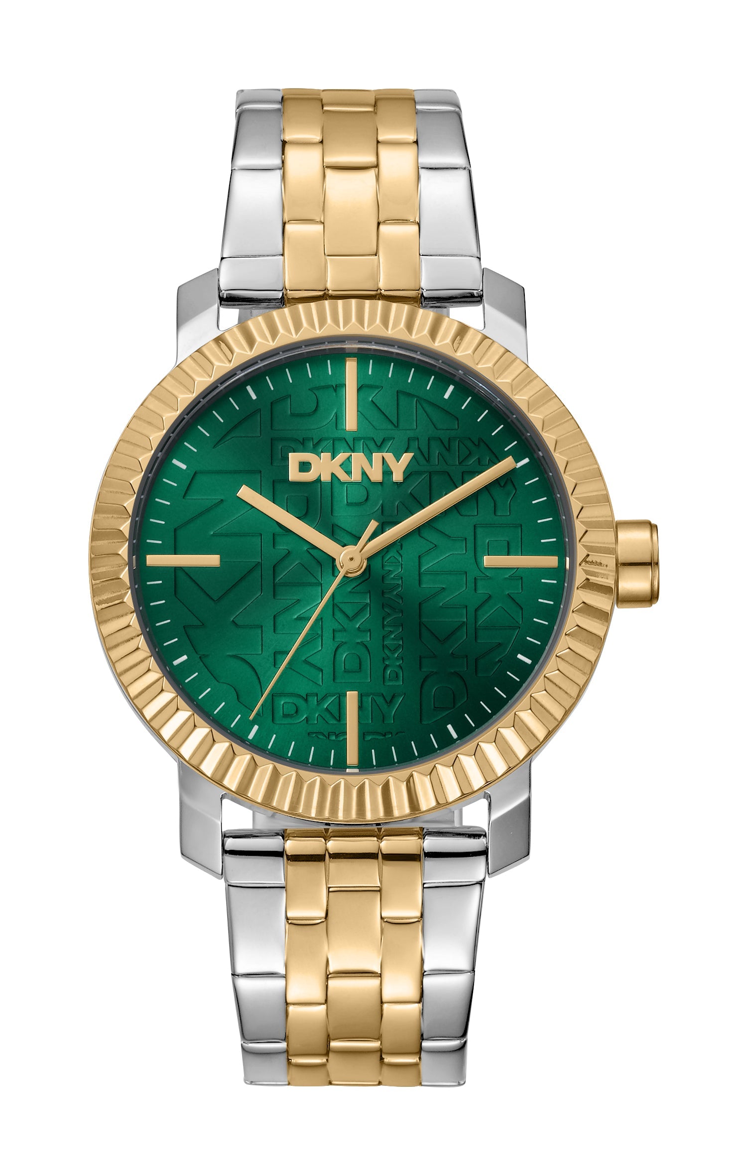 Preloved - Dkny Devin Parker Watch — Green by Preloved - Dkny