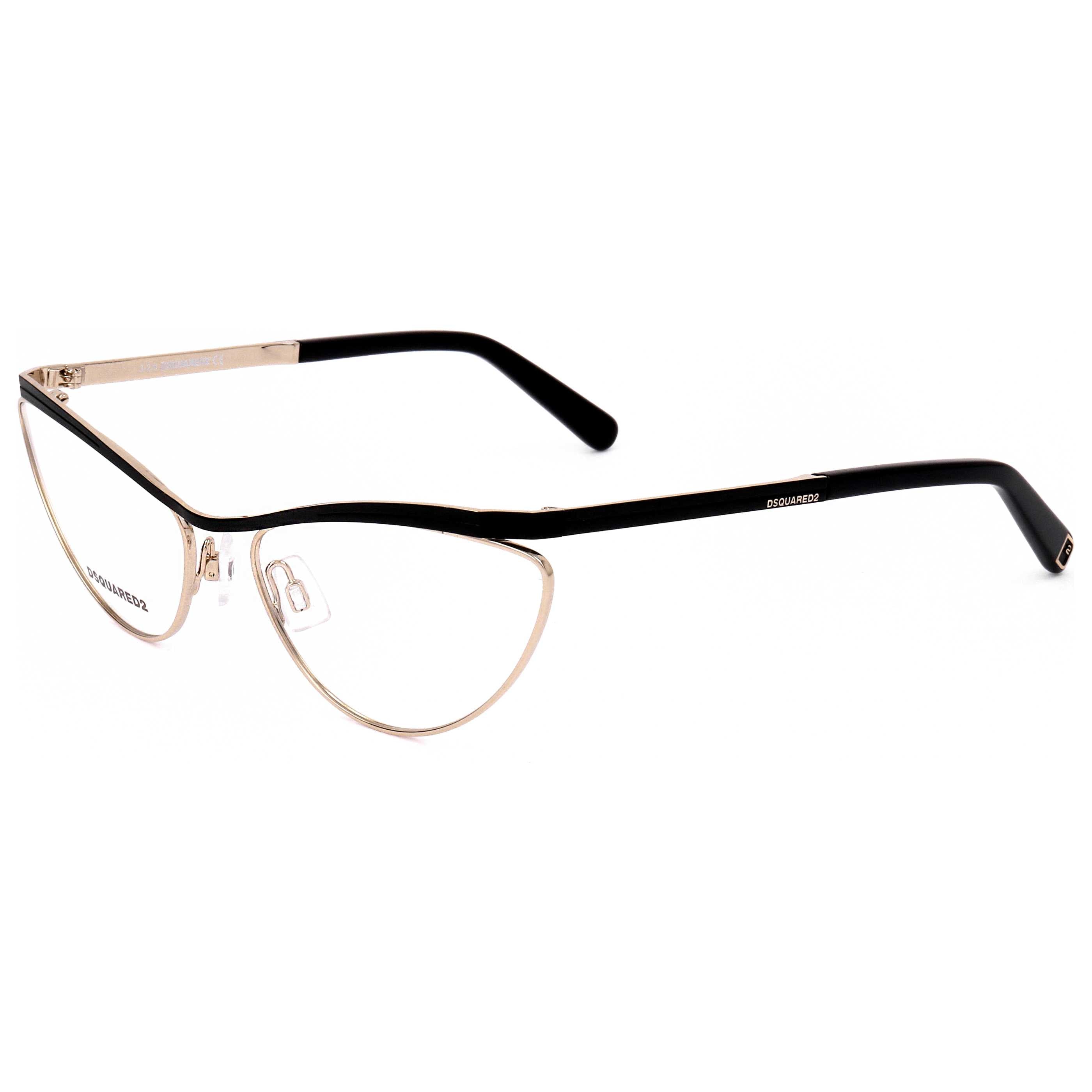Preloved - Dsquared2 DQ532900556 Metal Cat-Eye Eyeglasses — Rose gold by Preloved - Dsquared2