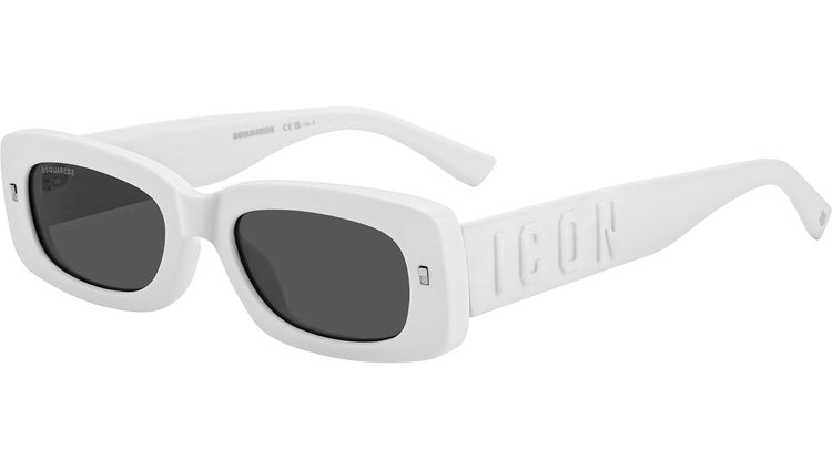 Preloved - Dsquared2 ICON0020SVK652 Sunglasses — White by Preloved - Dsquared2